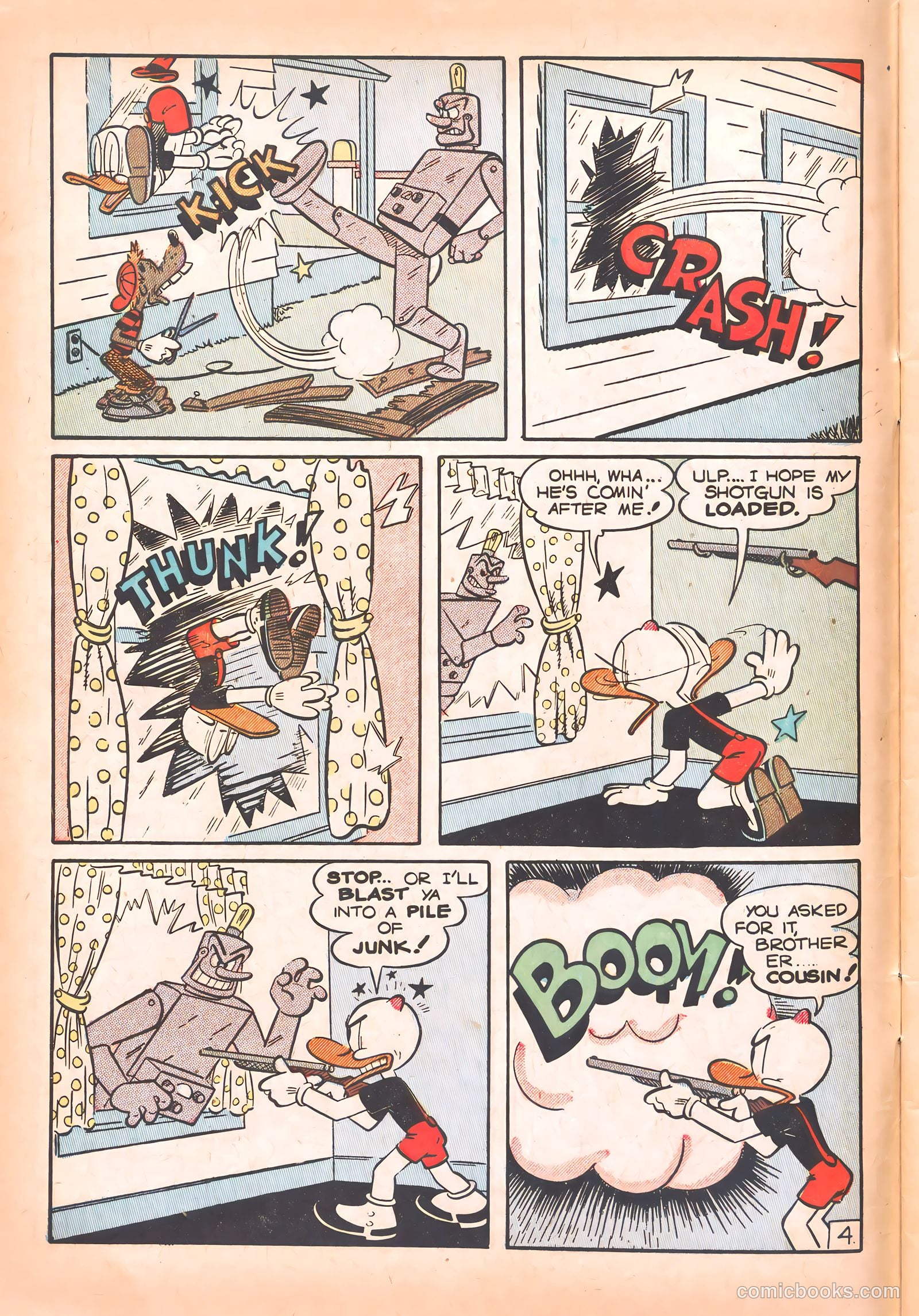 Super Duck Comics #31 (1950) — page 6 of 52
