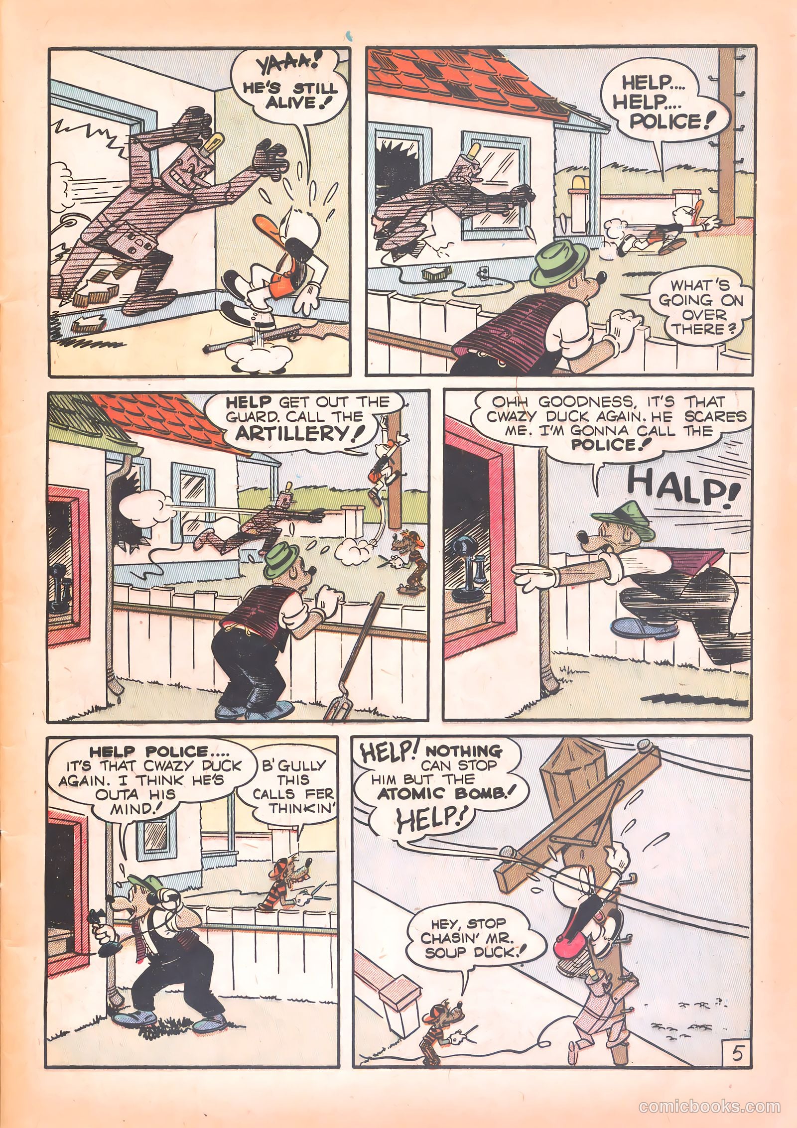 Super Duck Comics #31 (1950) — page 7 of 52