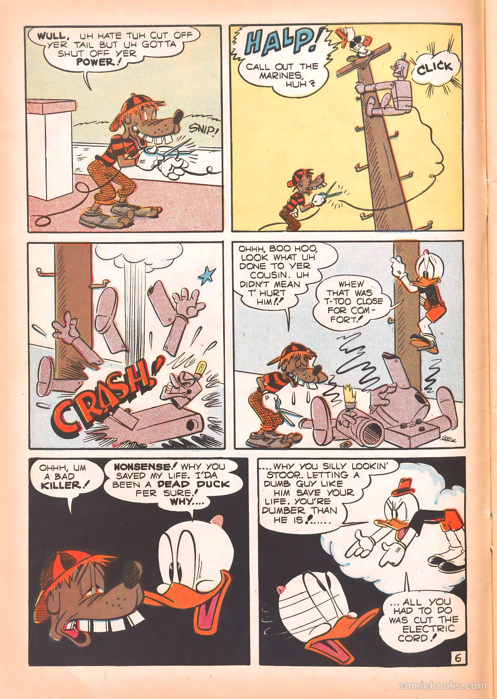 Super Duck Comics #31 (1950) — page 8 of 52