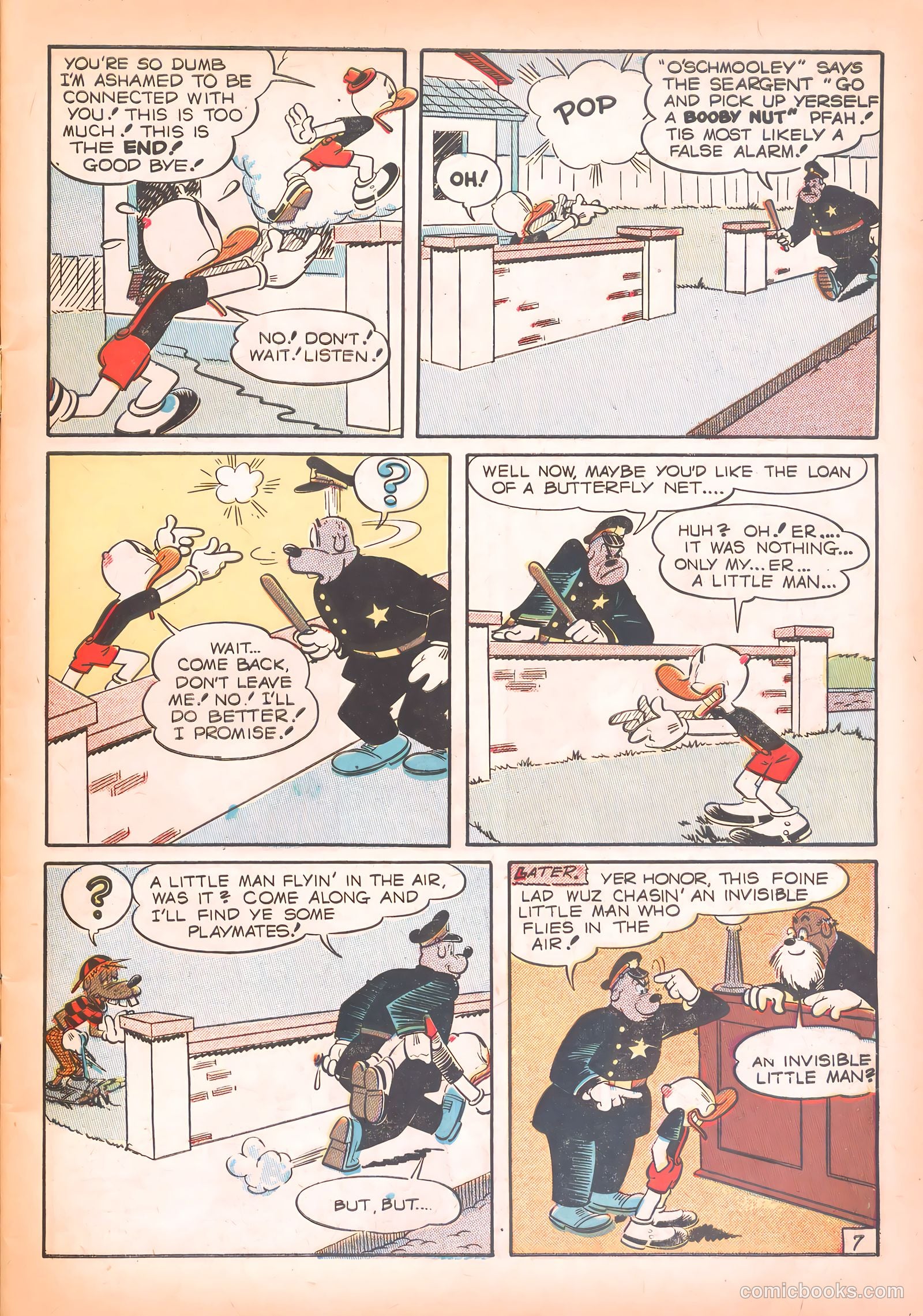 Super Duck Comics #31 (1950) — page 9 of 52