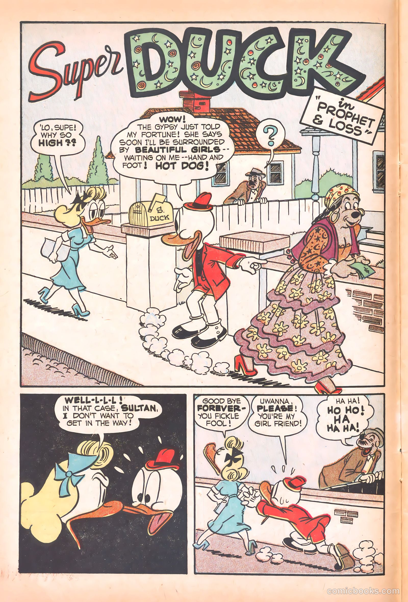 Super Duck Comics #31 (1950) — page 12 of 52