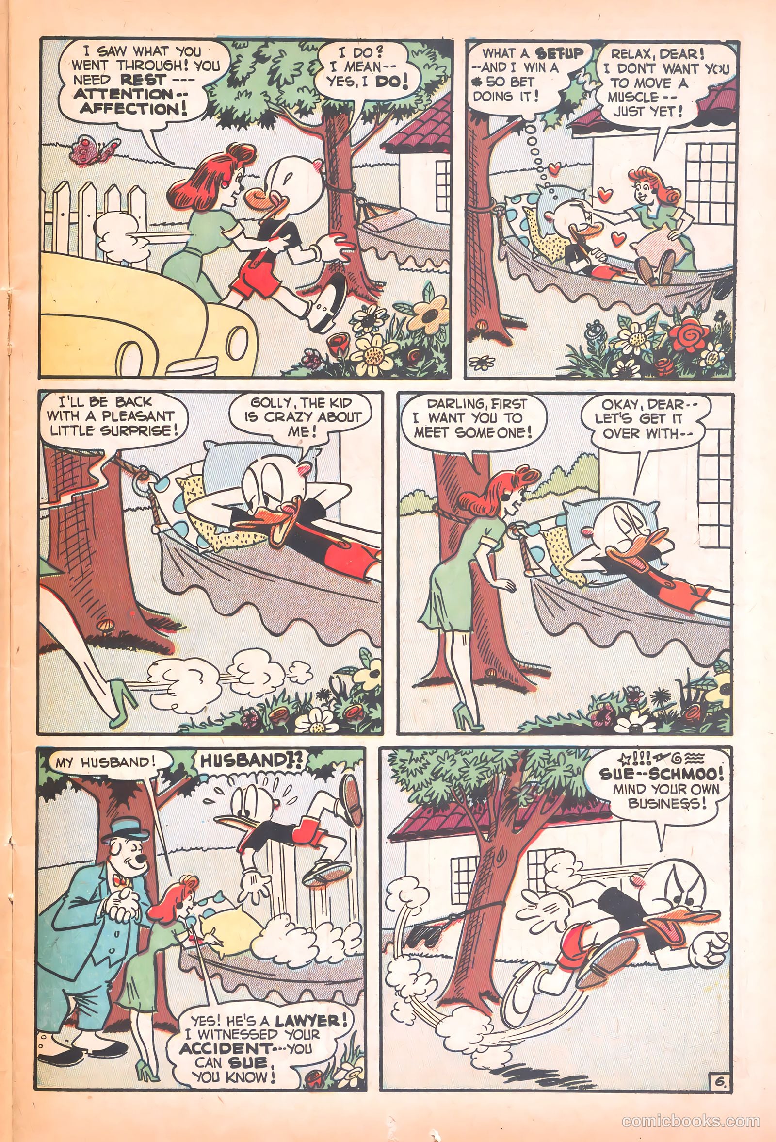 Super Duck Comics #31 (1950) — page 17 of 52