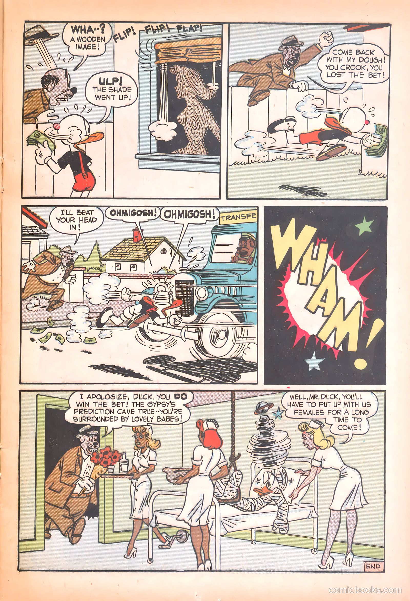 Super Duck Comics #31 (1950) — page 19 of 52