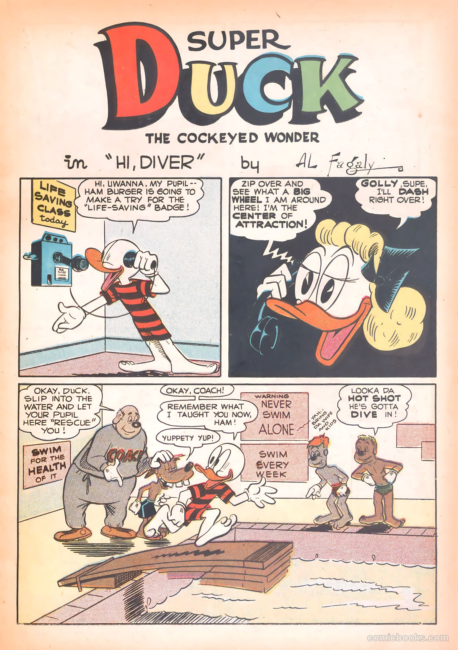 Super Duck Comics #31 (1950) — page 21 of 52