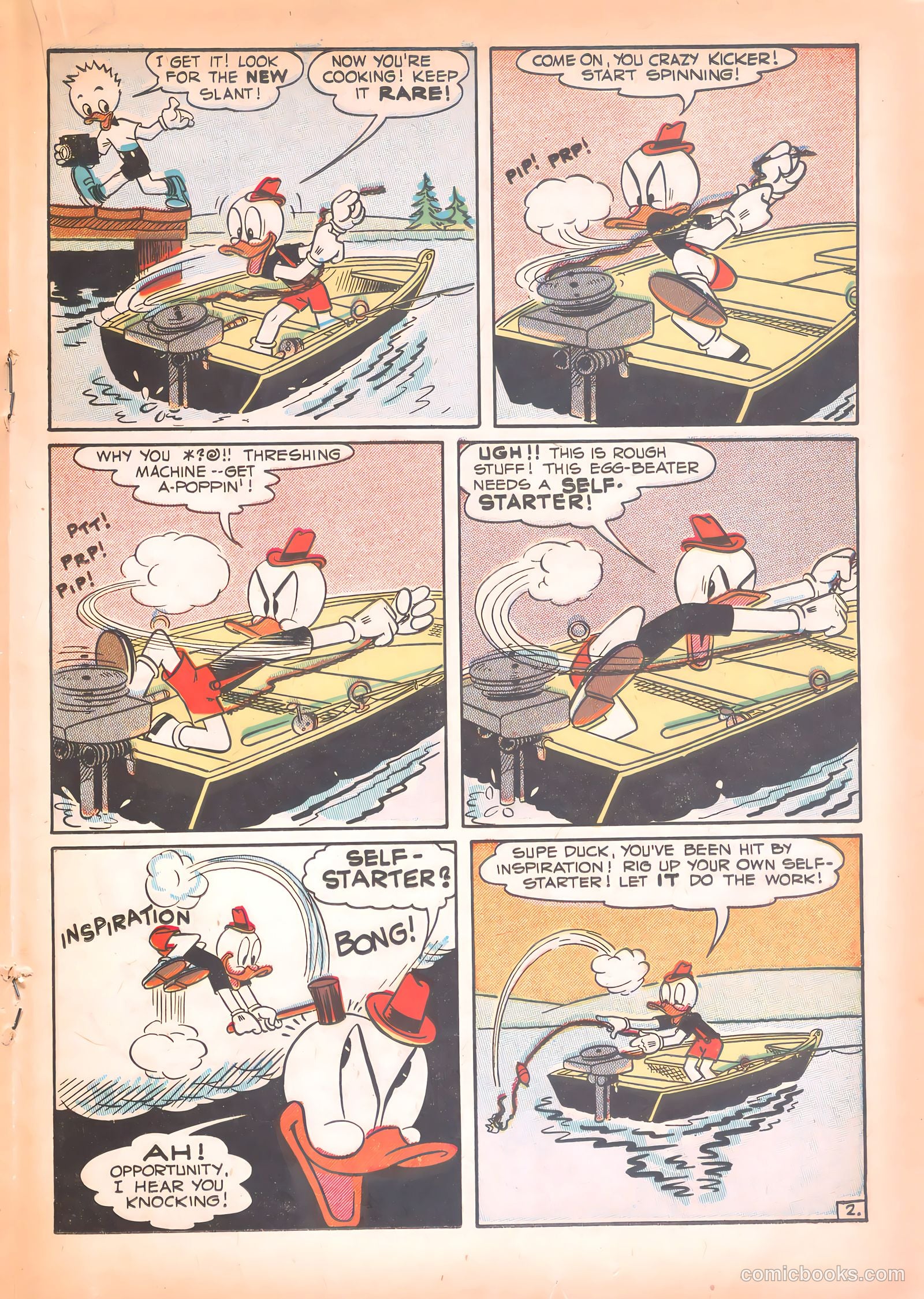 Super Duck Comics #31 (1950) — page 27 of 52