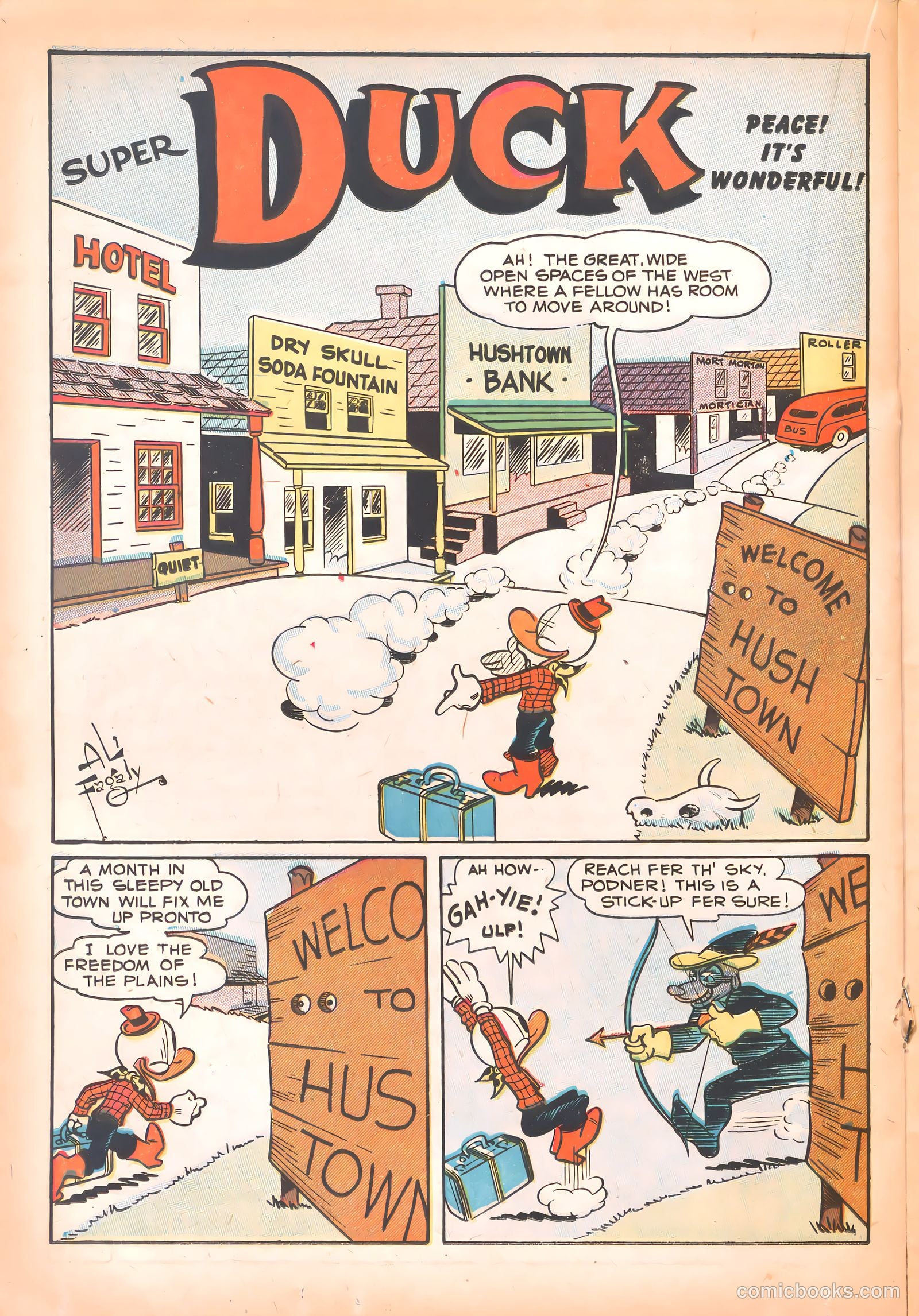 Super Duck Comics #31 (1950) — page 32 of 52