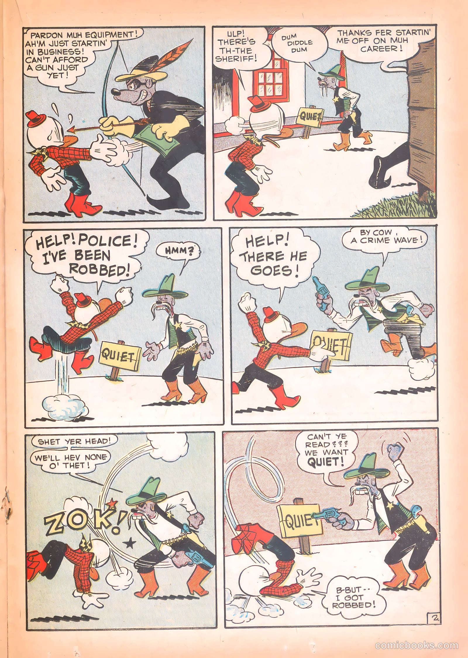 Super Duck Comics #31 (1950) — page 33 of 52