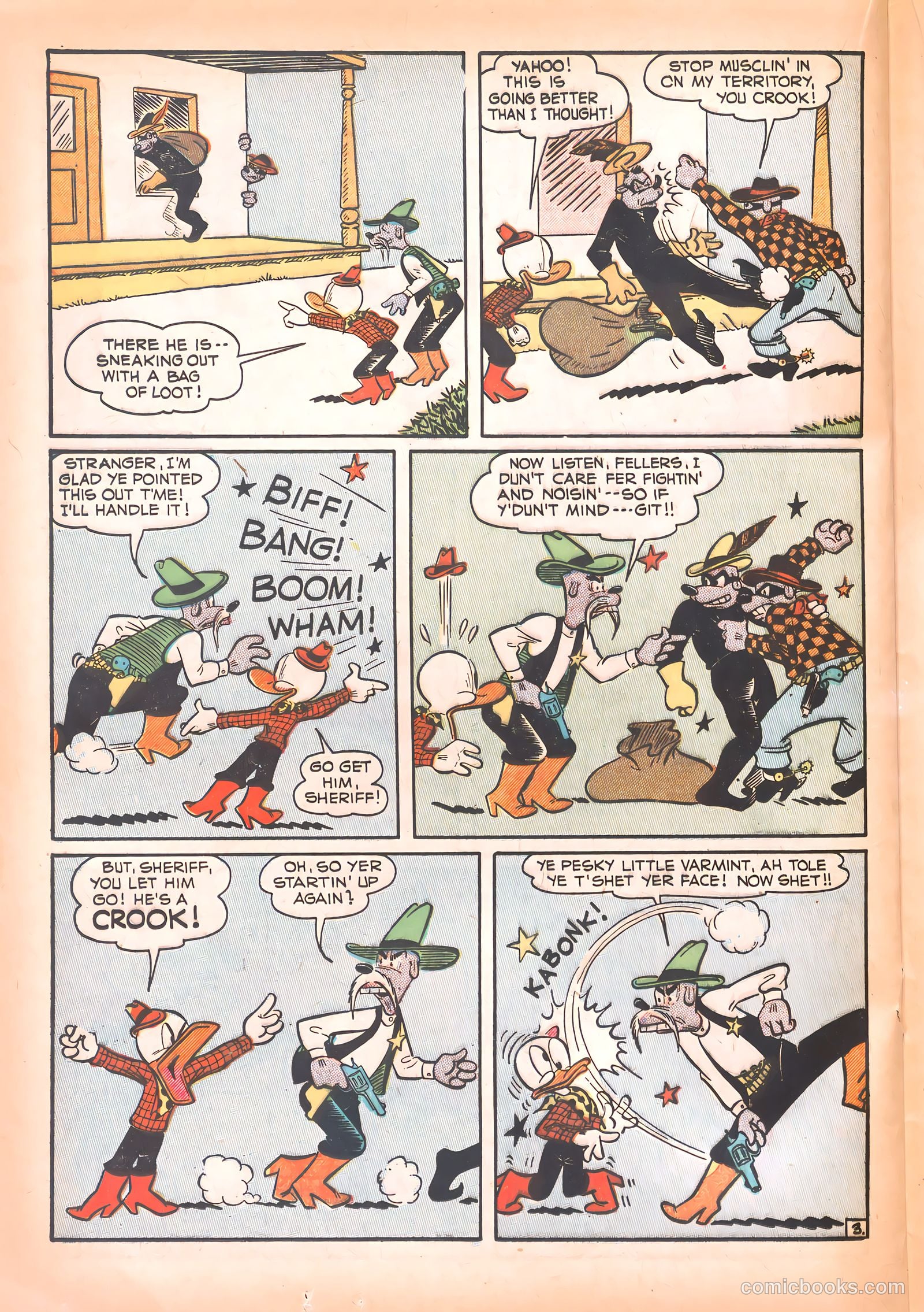 Super Duck Comics #31 (1950) — page 34 of 52