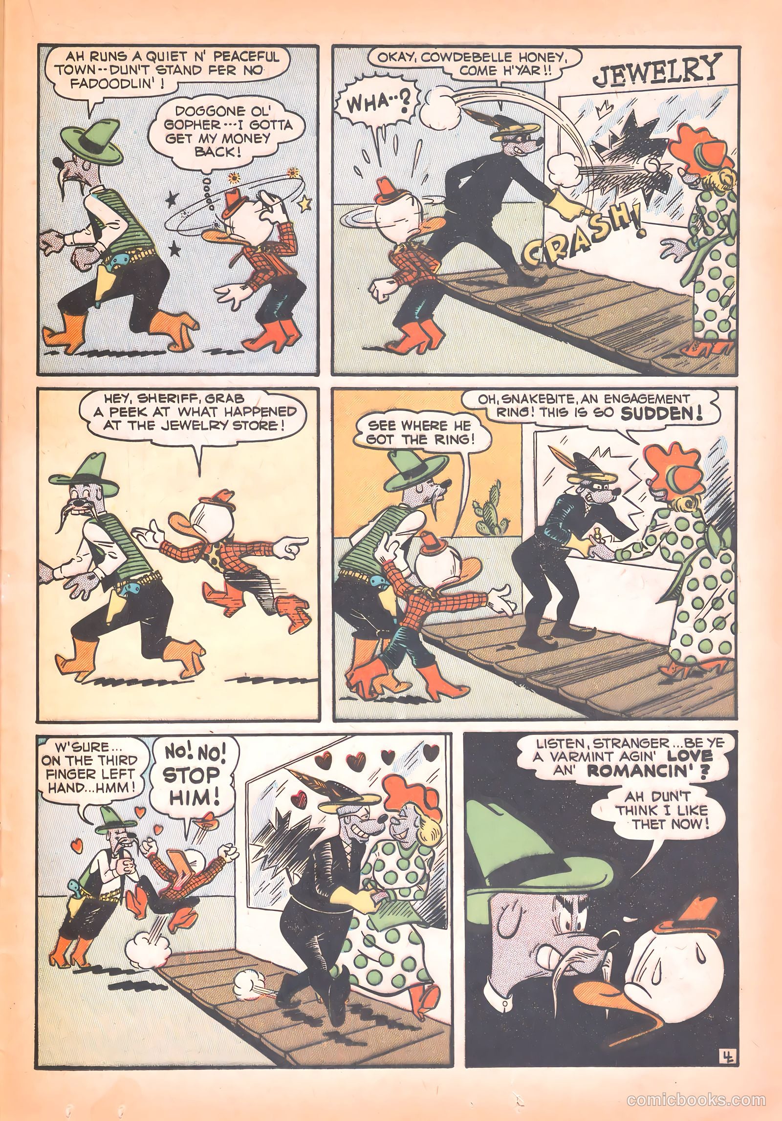 Super Duck Comics #31 (1950) — page 35 of 52