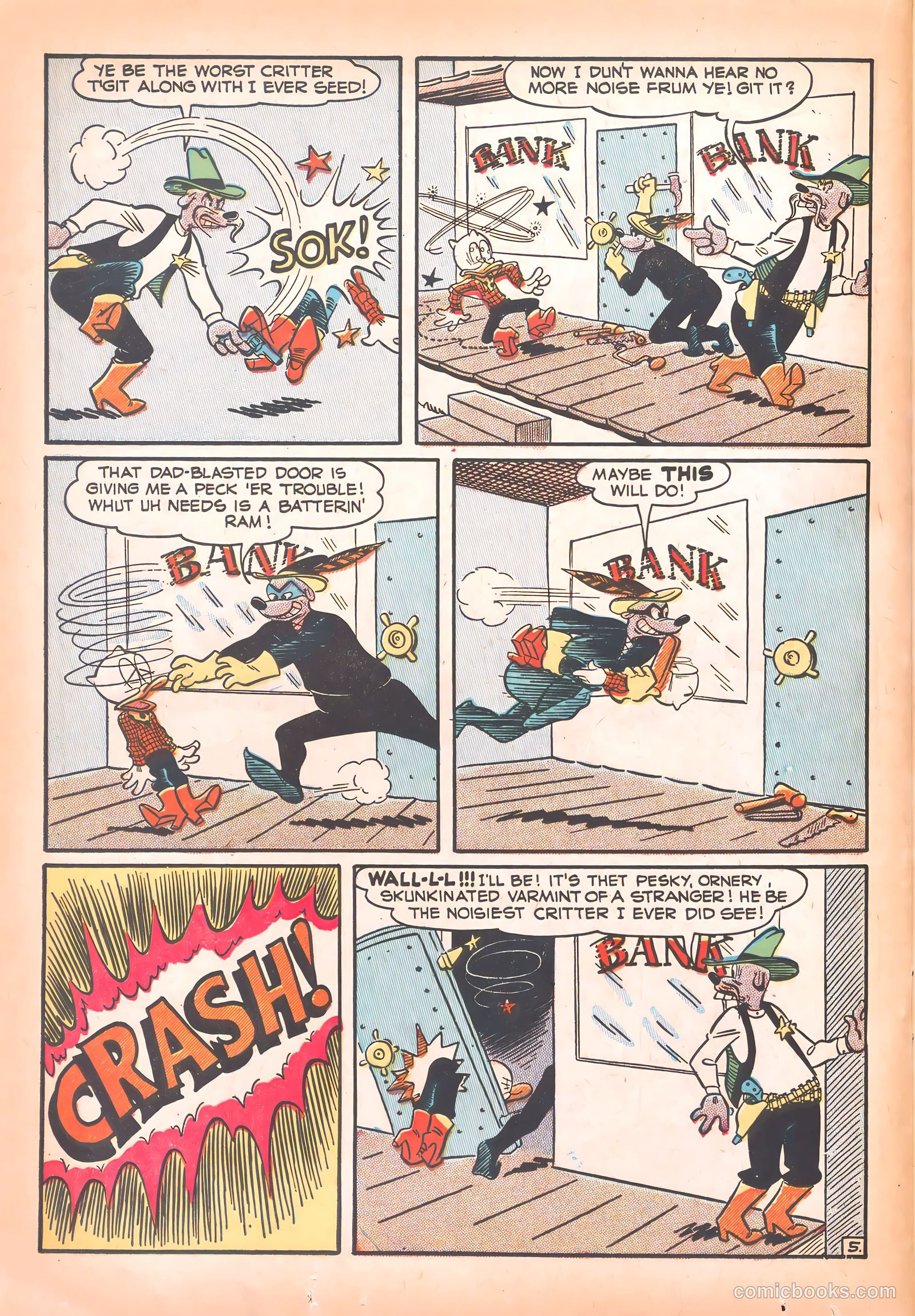 Super Duck Comics #31 (1950) — page 36 of 52