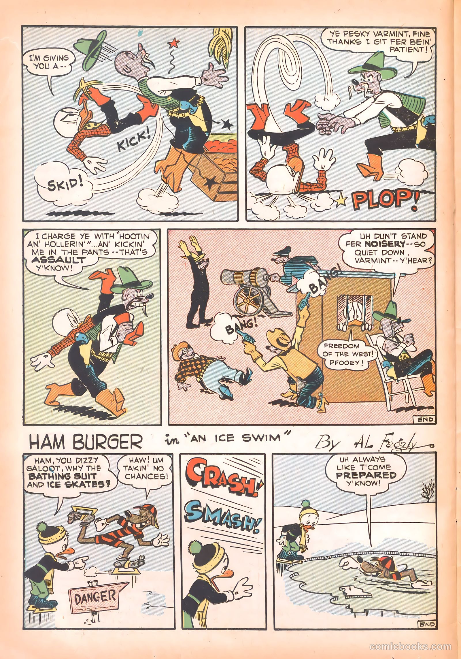Super Duck Comics #31 (1950) — page 38 of 52