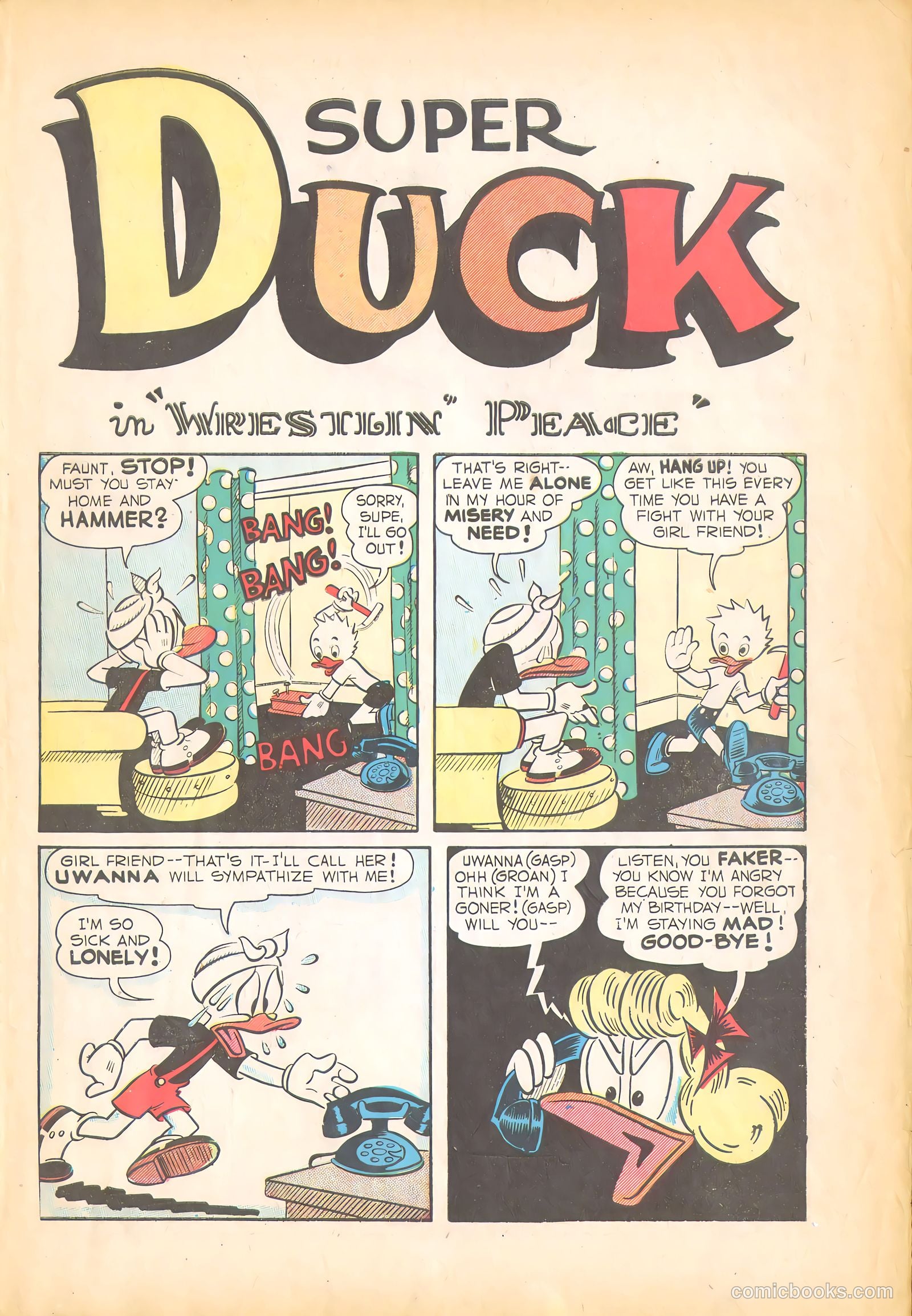 Super Duck Comics #33 (1950) — page 3 of 52