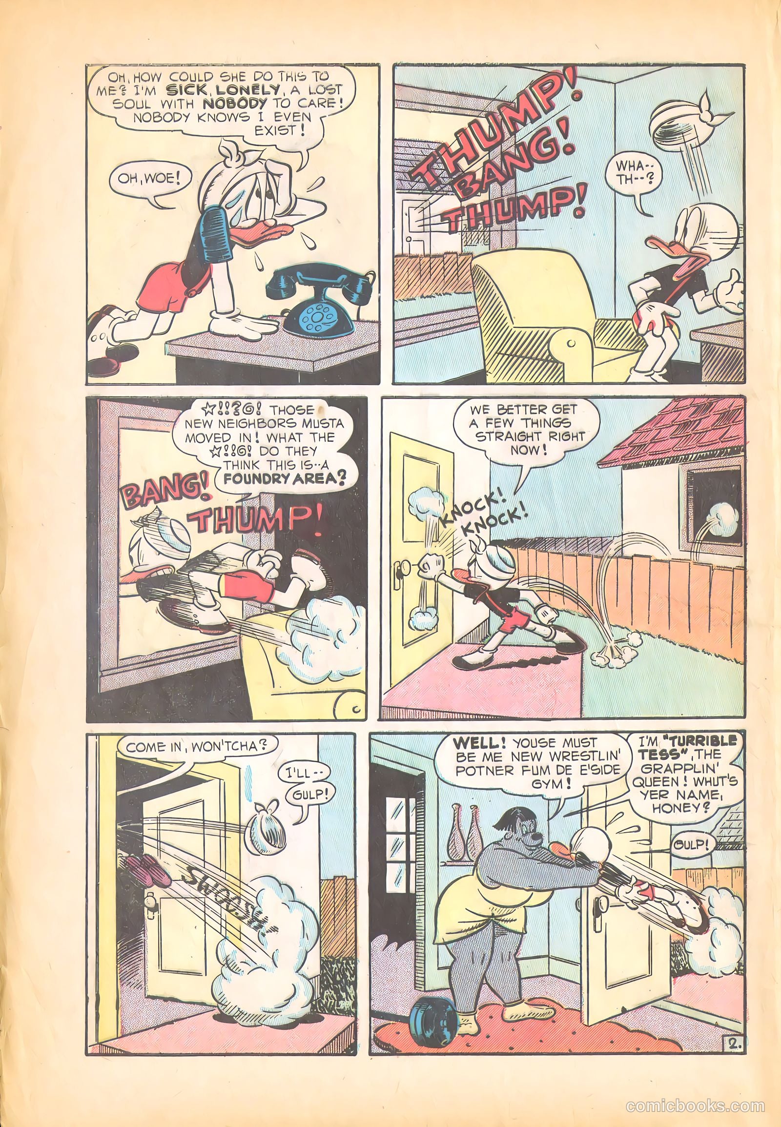 Super Duck Comics #33 (1950) — page 4 of 52