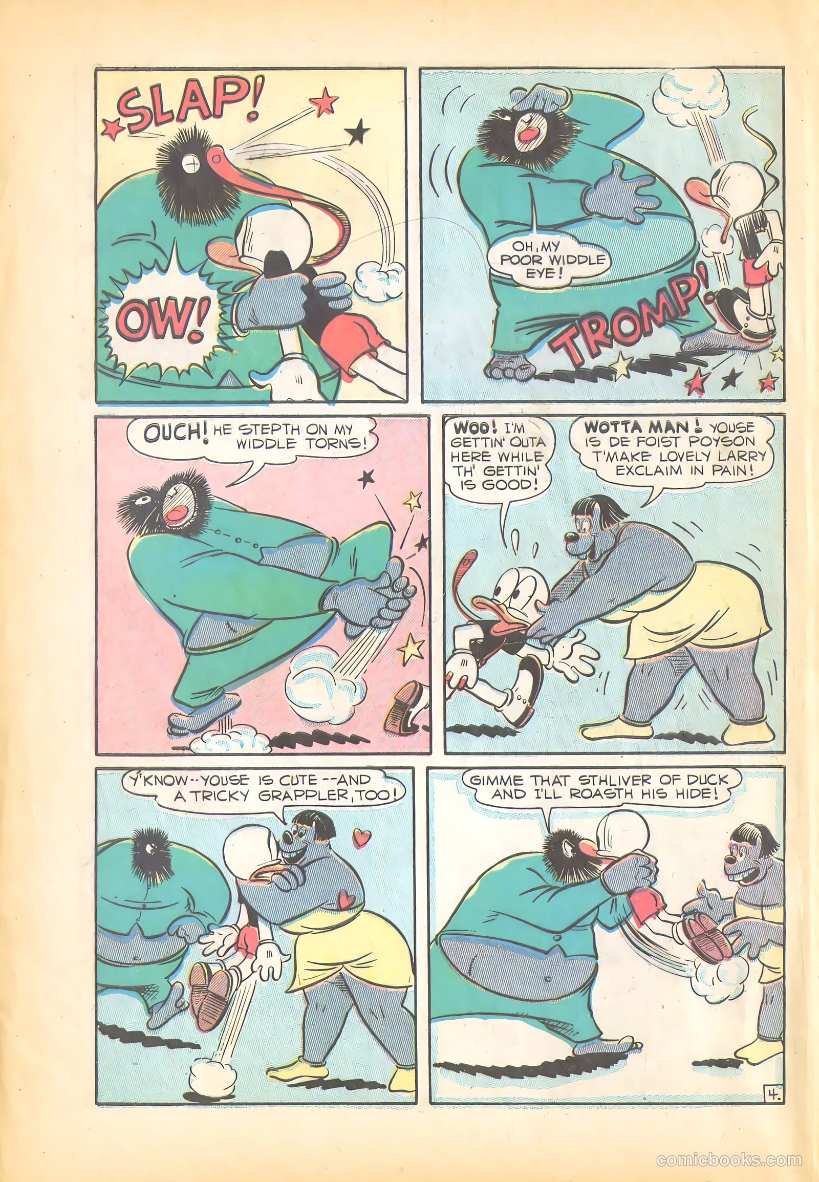 Super Duck Comics #33 (1950) — page 6 of 52