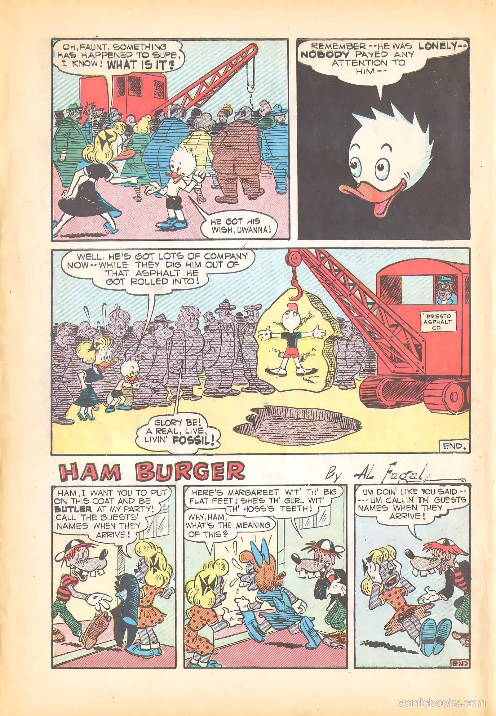 Super Duck Comics #33 (1950) — page 8 of 52