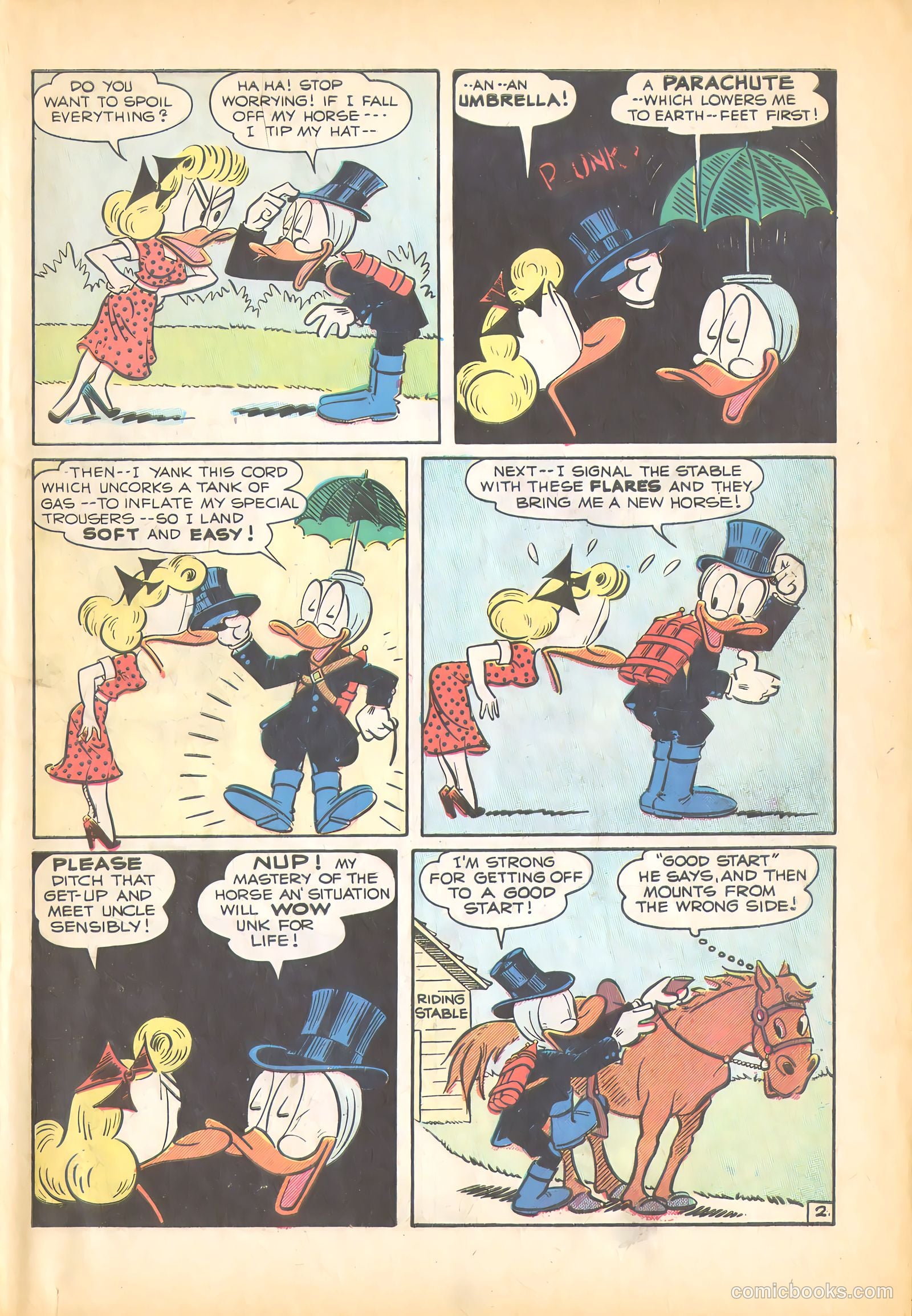 Super Duck Comics #33 (1950) — page 11 of 52