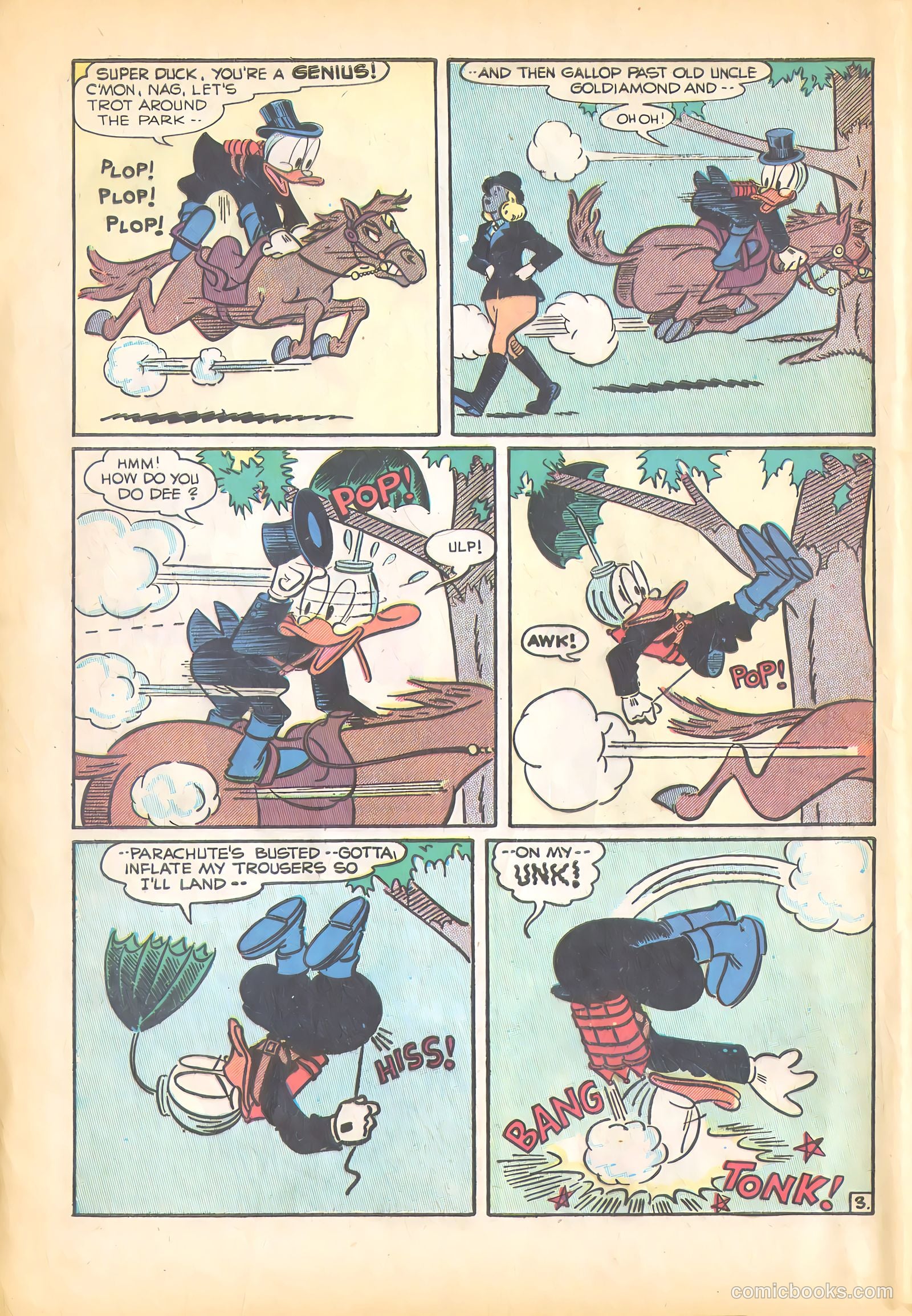 Super Duck Comics #33 (1950) — page 12 of 52