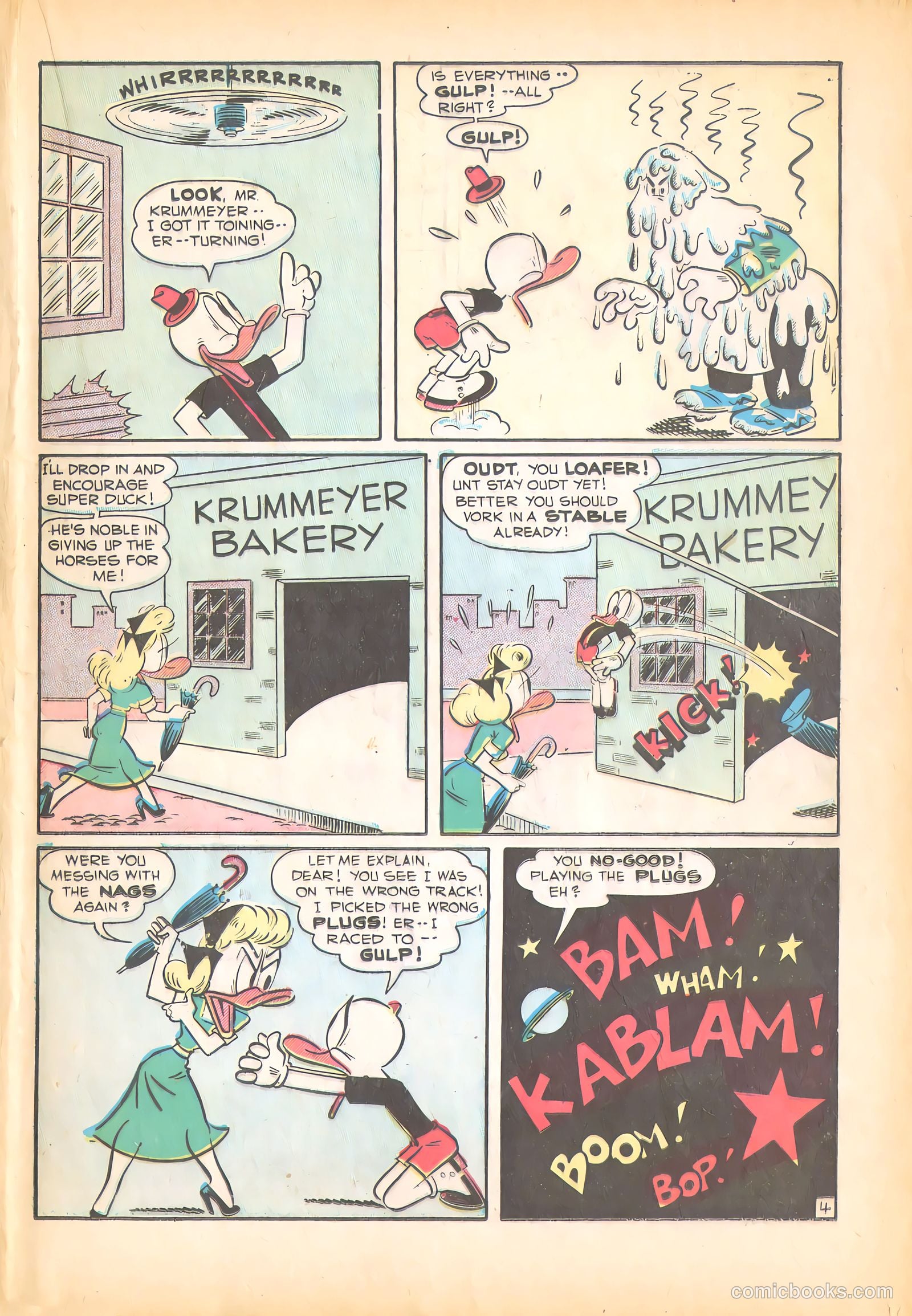 Super Duck Comics #33 (1950) — page 19 of 52