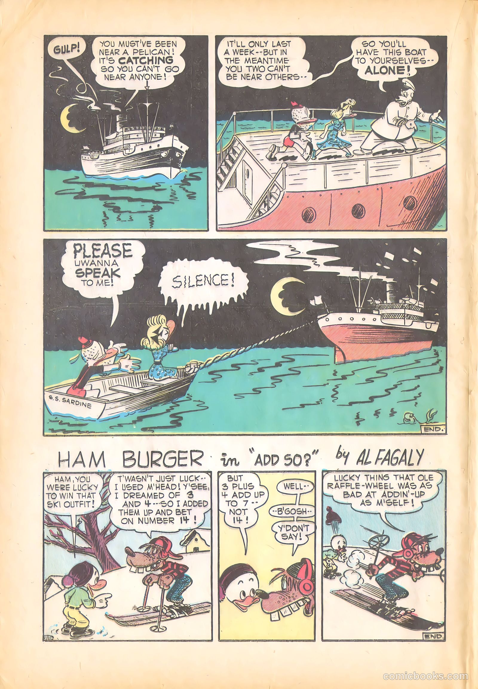 Super Duck Comics #33 (1950) — page 34 of 52