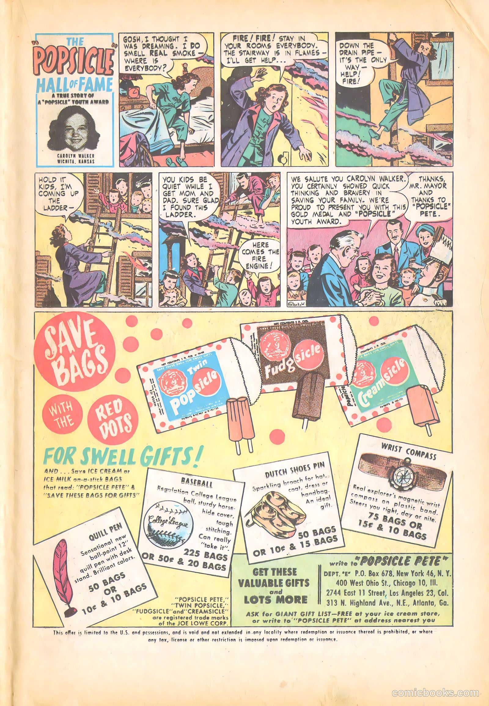 Super Duck Comics #33 (1950) — page 35 of 52