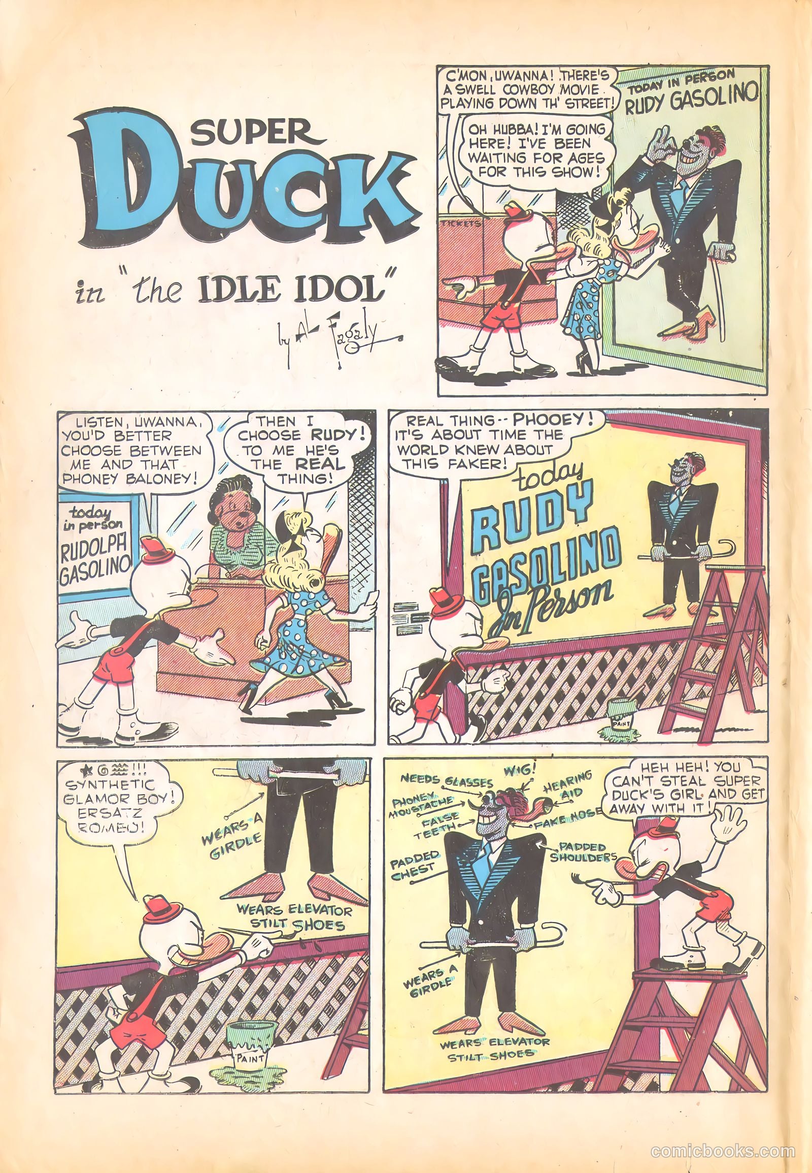 Super Duck Comics #33 (1950) — page 38 of 52