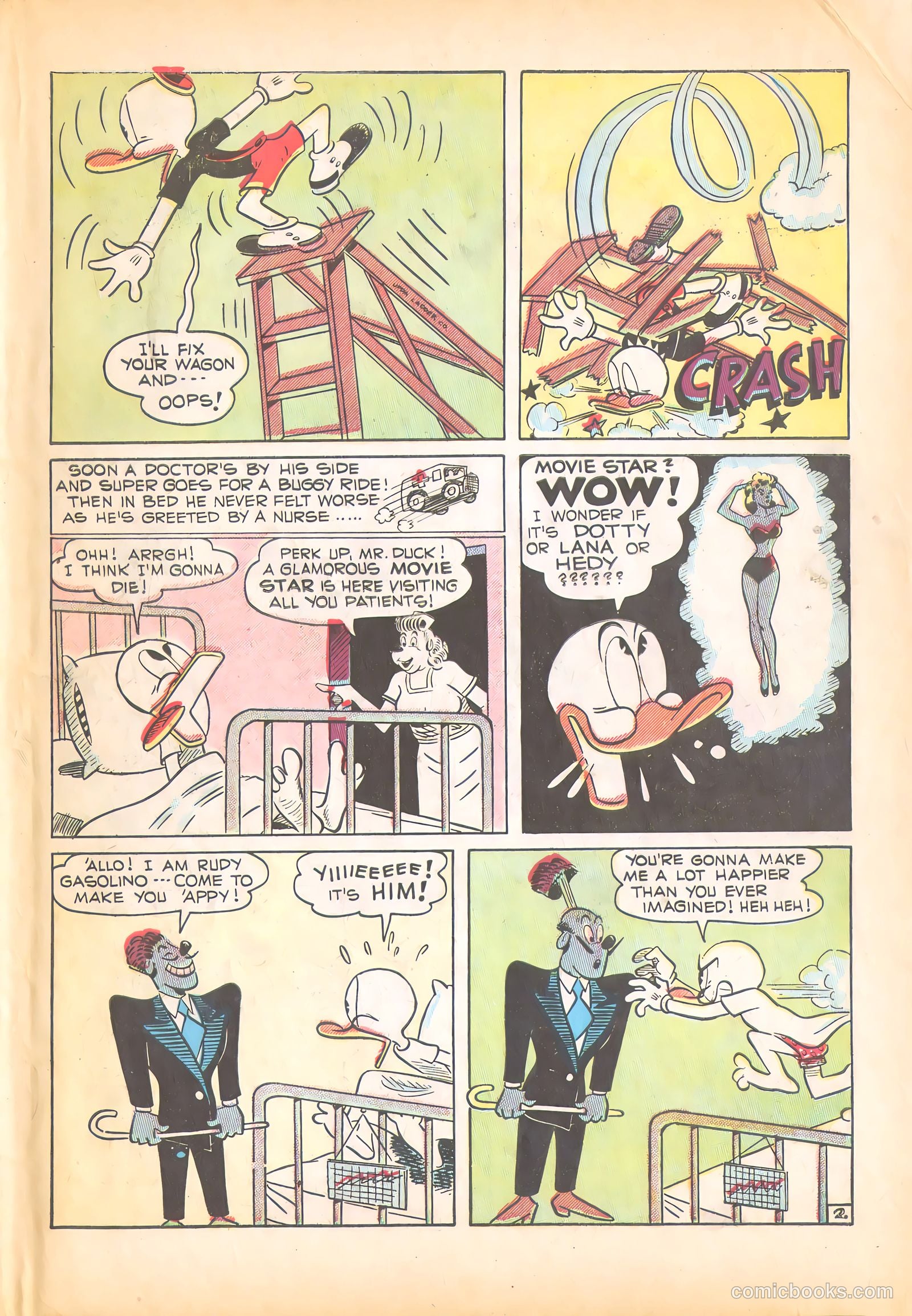 Super Duck Comics #33 (1950) — page 39 of 52
