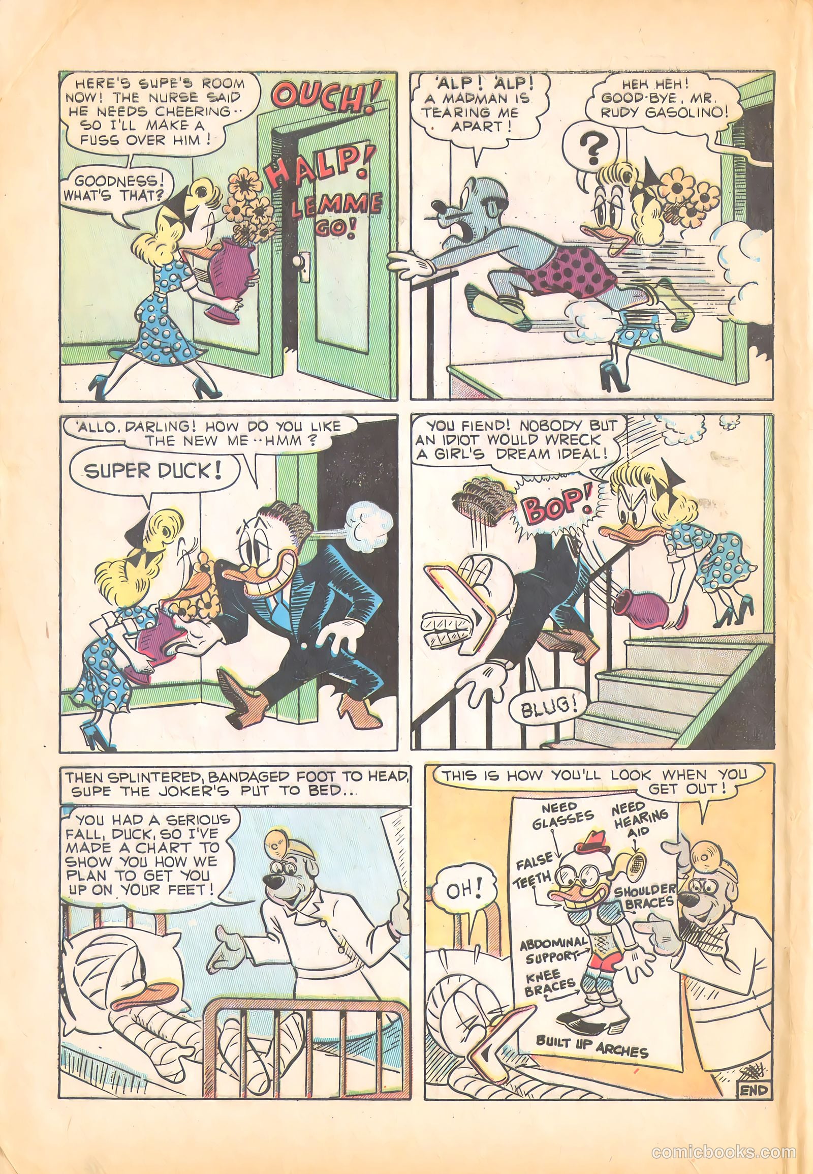 Super Duck Comics #33 (1950) — page 40 of 52