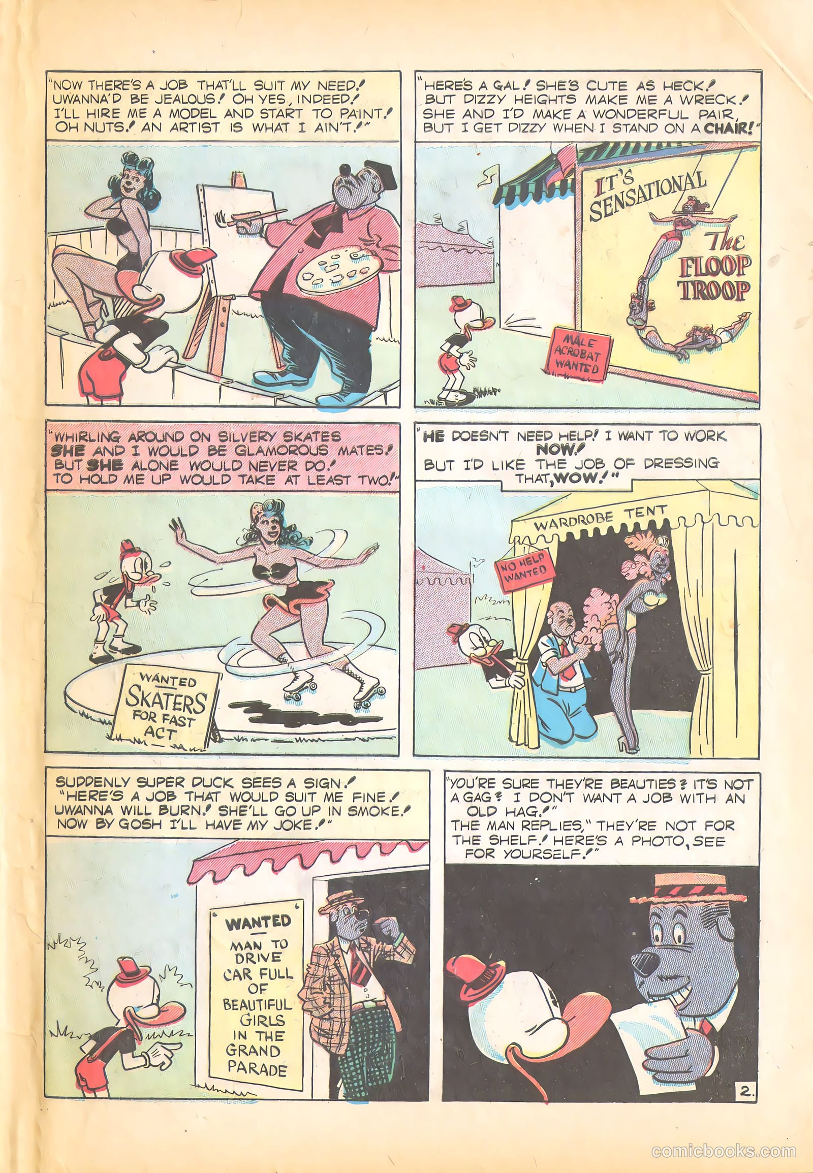 Super Duck Comics #33 (1950) — page 47 of 52