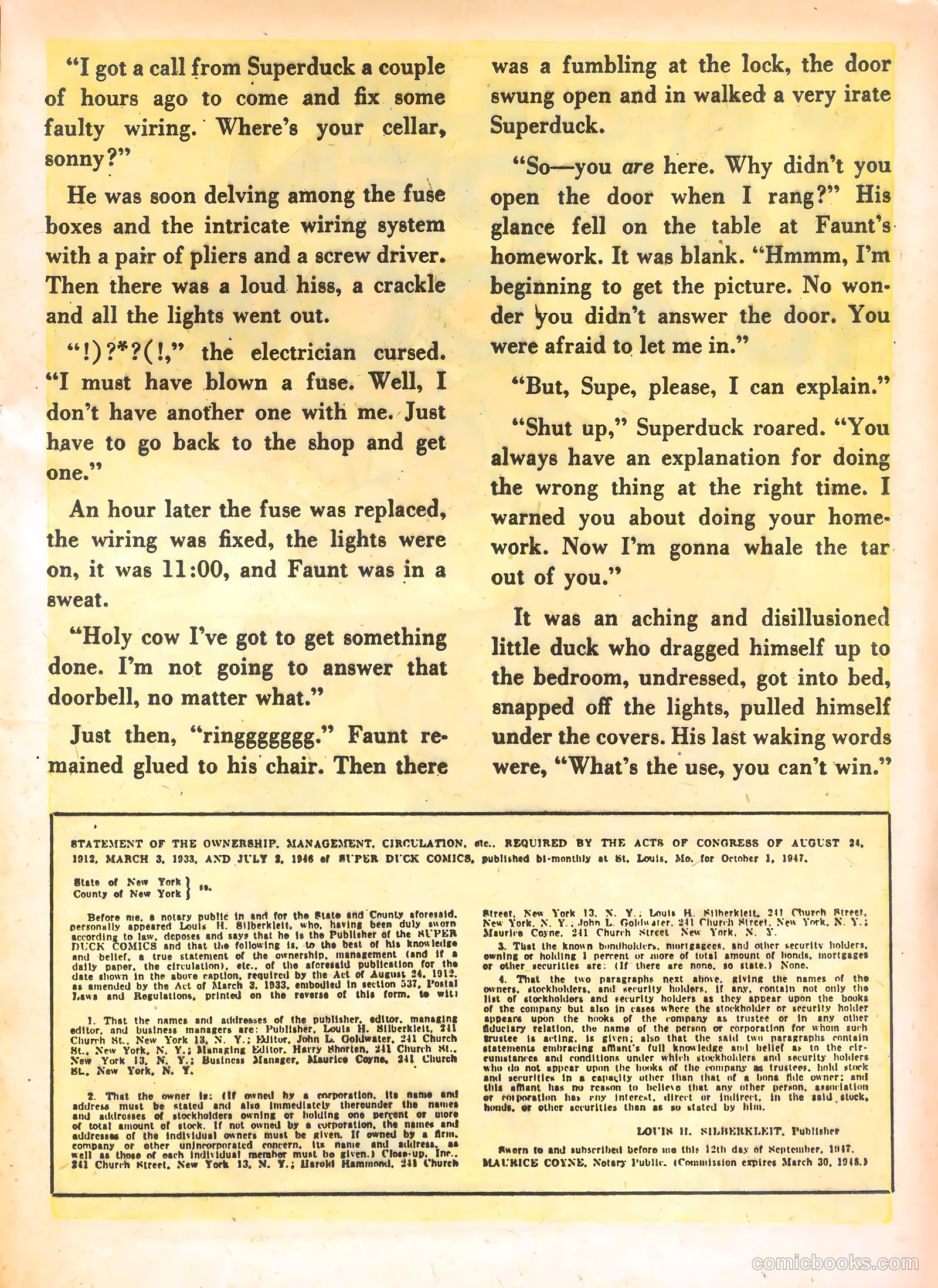Super Duper #19 (1948) — page 25 of 52