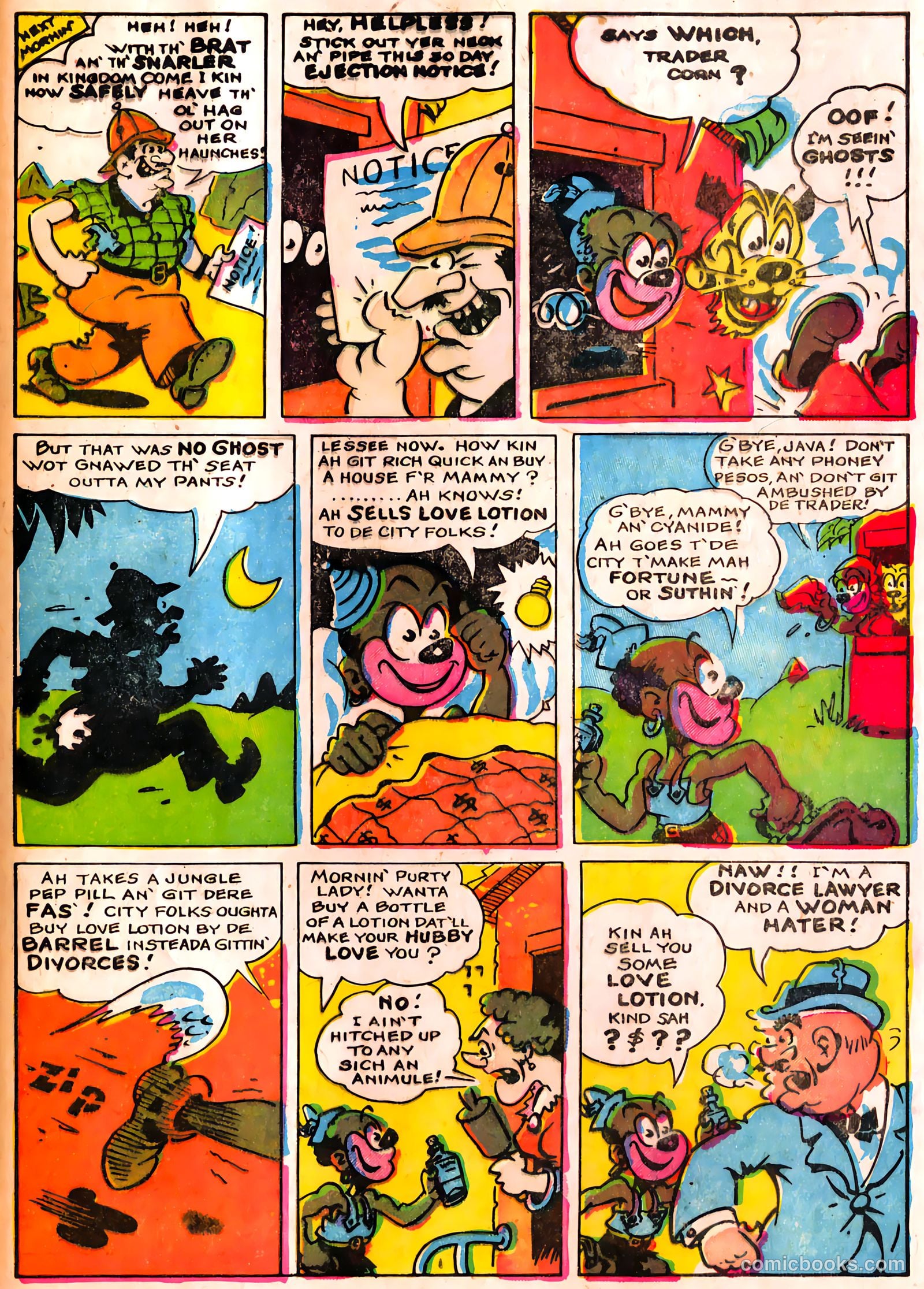 Super Duper Comics #3 (1947) — page 34 of 51