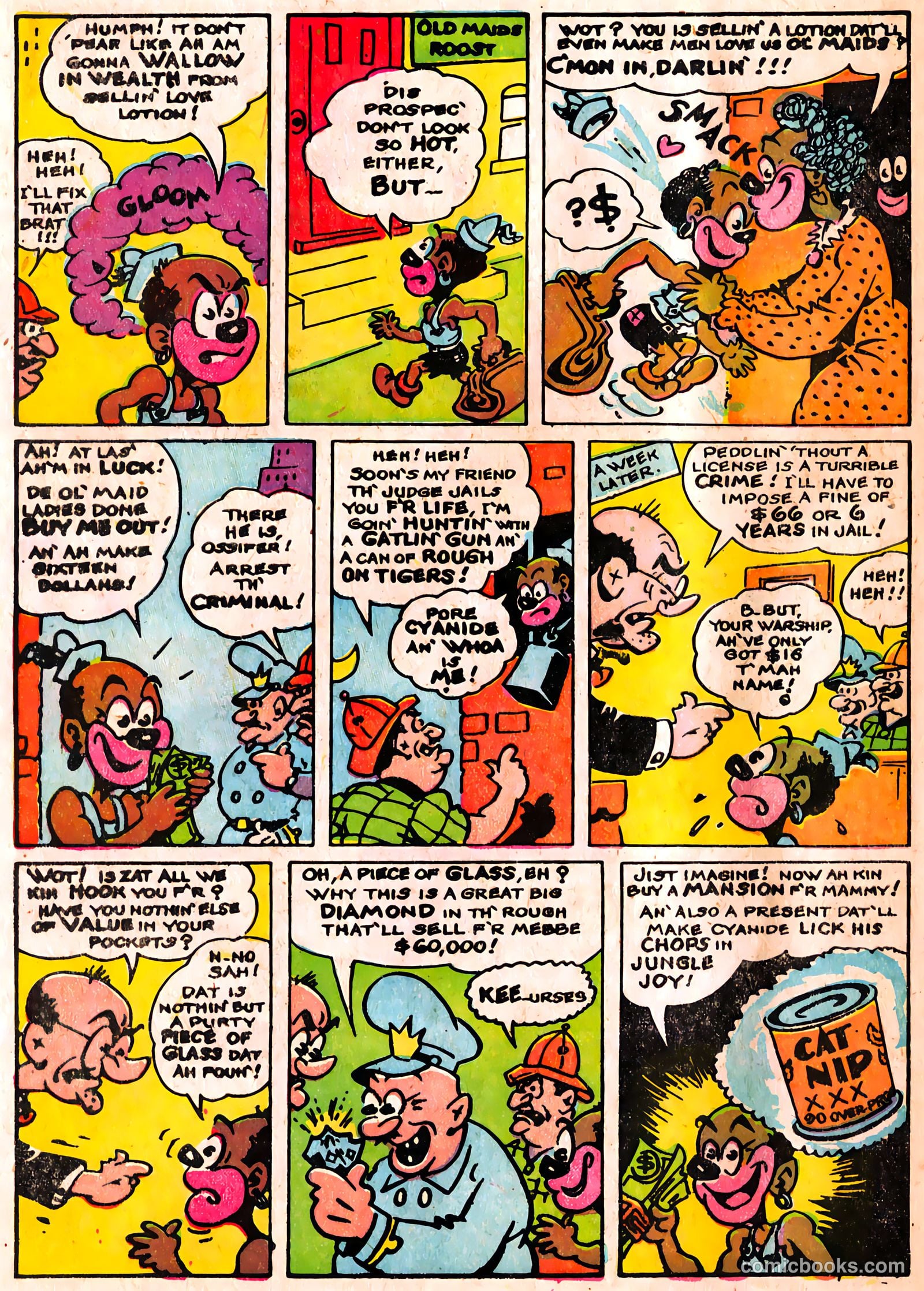 Super Duper Comics #3 (1947) — page 35 of 51