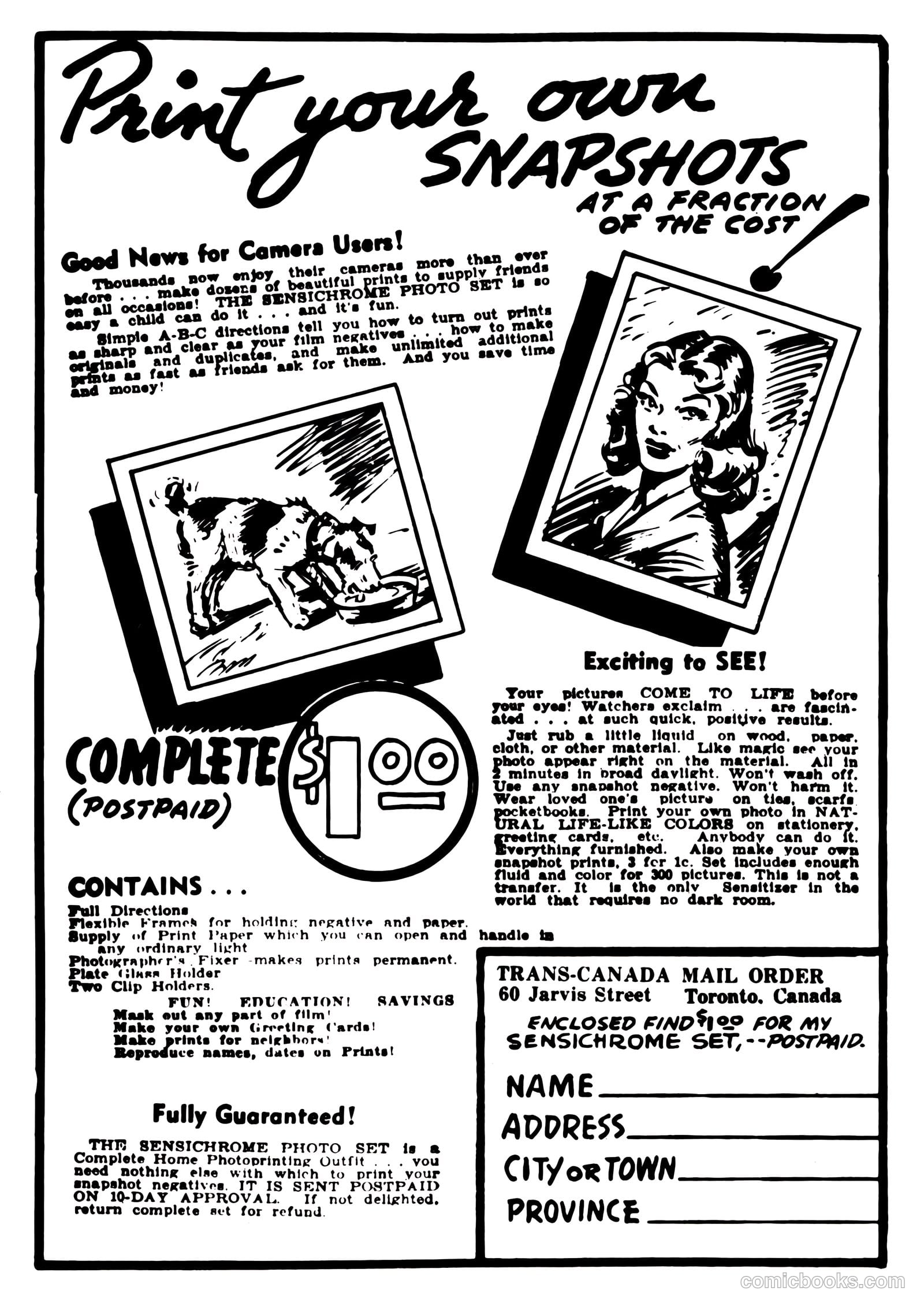 Super Duper Comics #3 (1947) — page 50 of 51