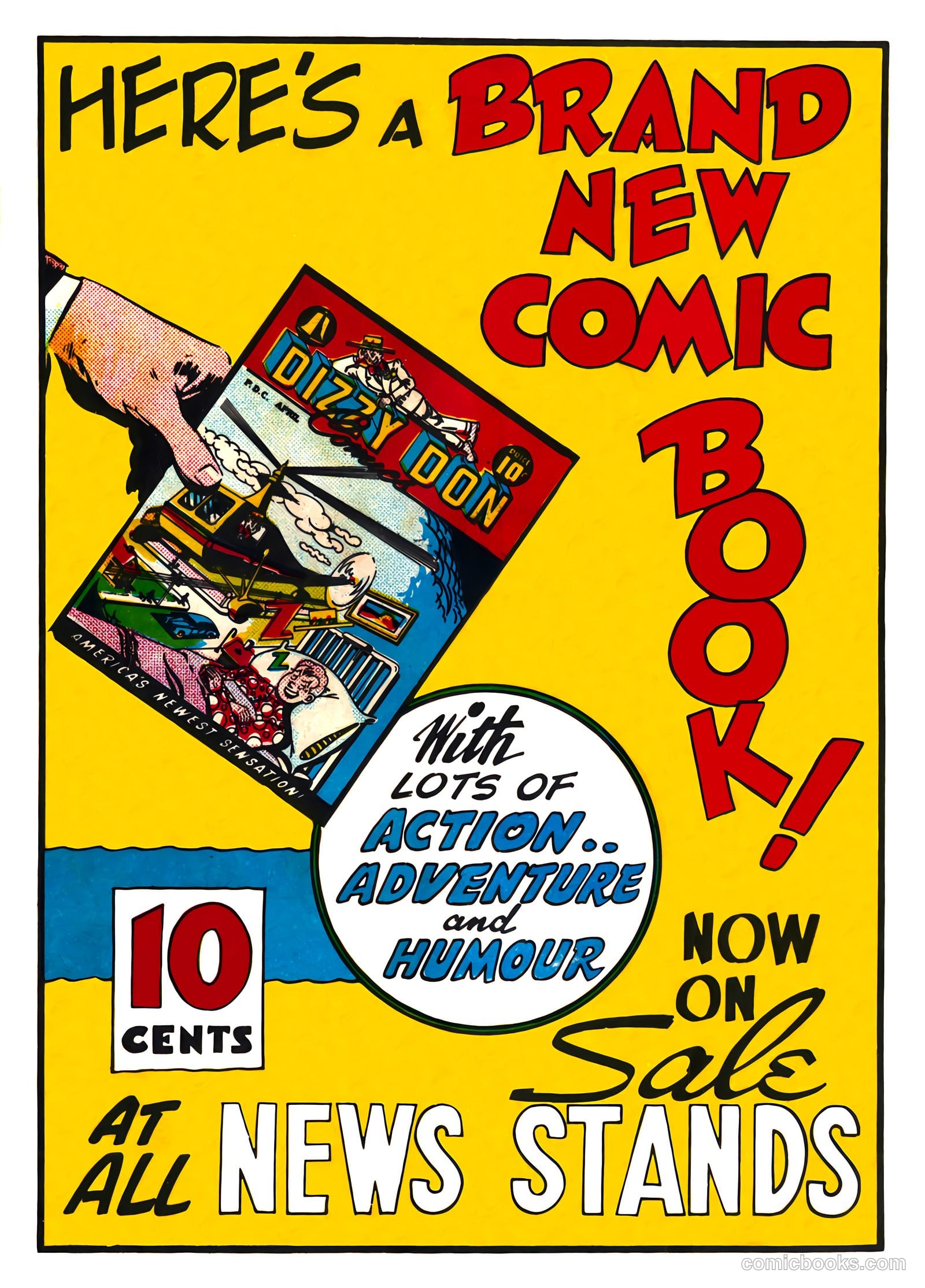 Super Duper Comics #3 (1947) — page 51 of 51