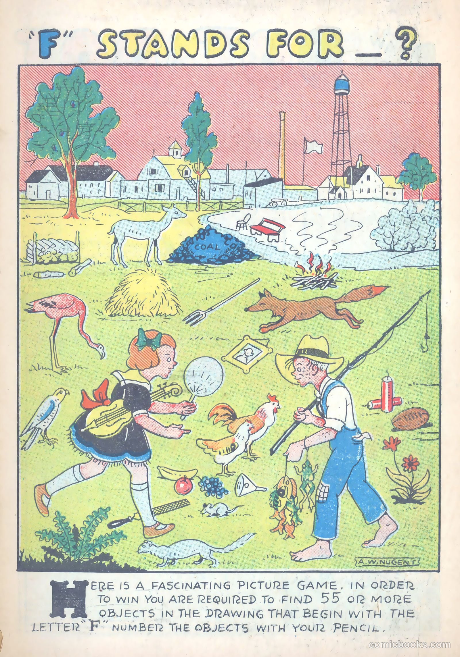 Super Fun #1 (1956) — page 3 of 41