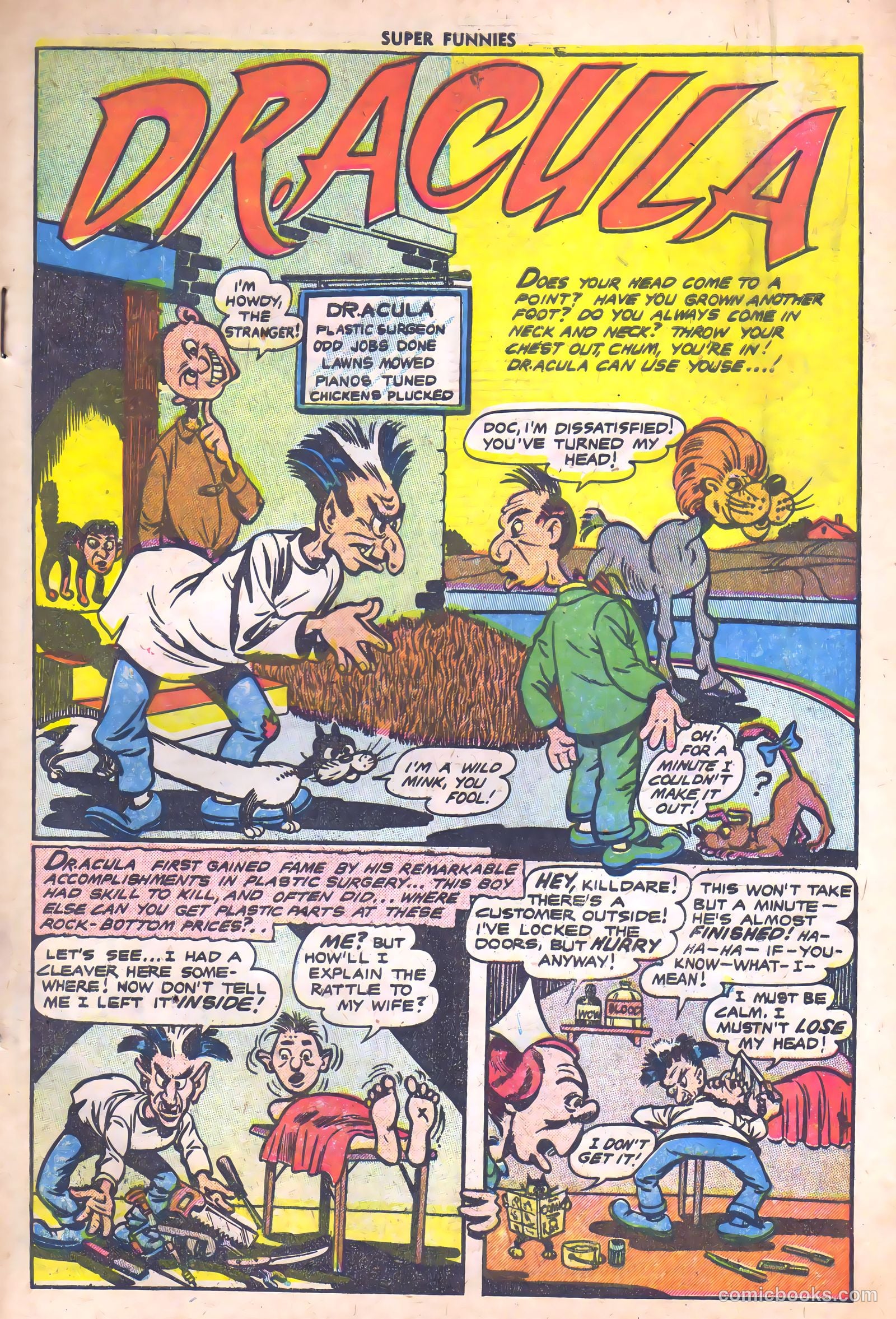 Super Funnies #2 (1954) — page 3 of 36