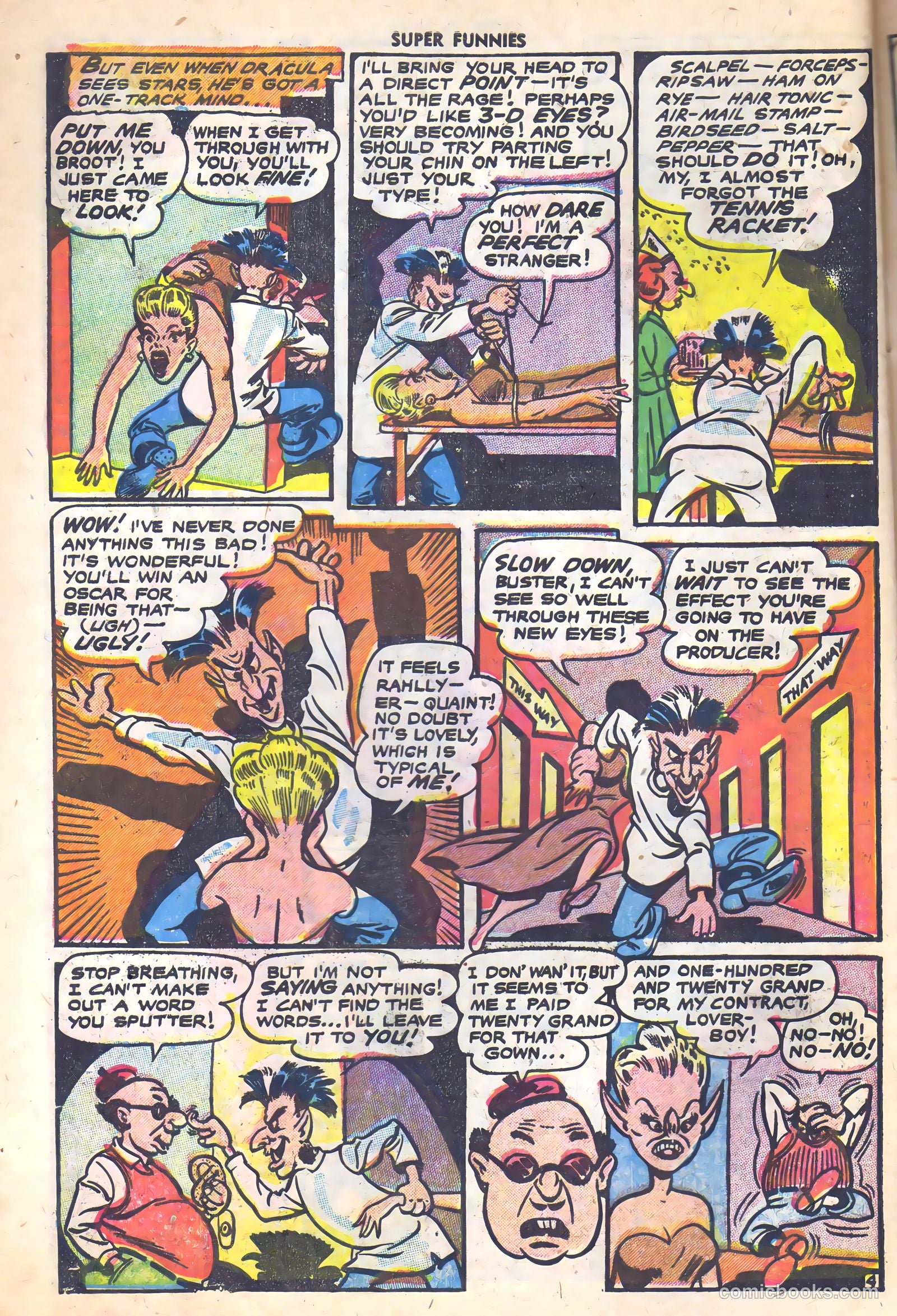 Super Funnies #2 (1954) — page 6 of 36