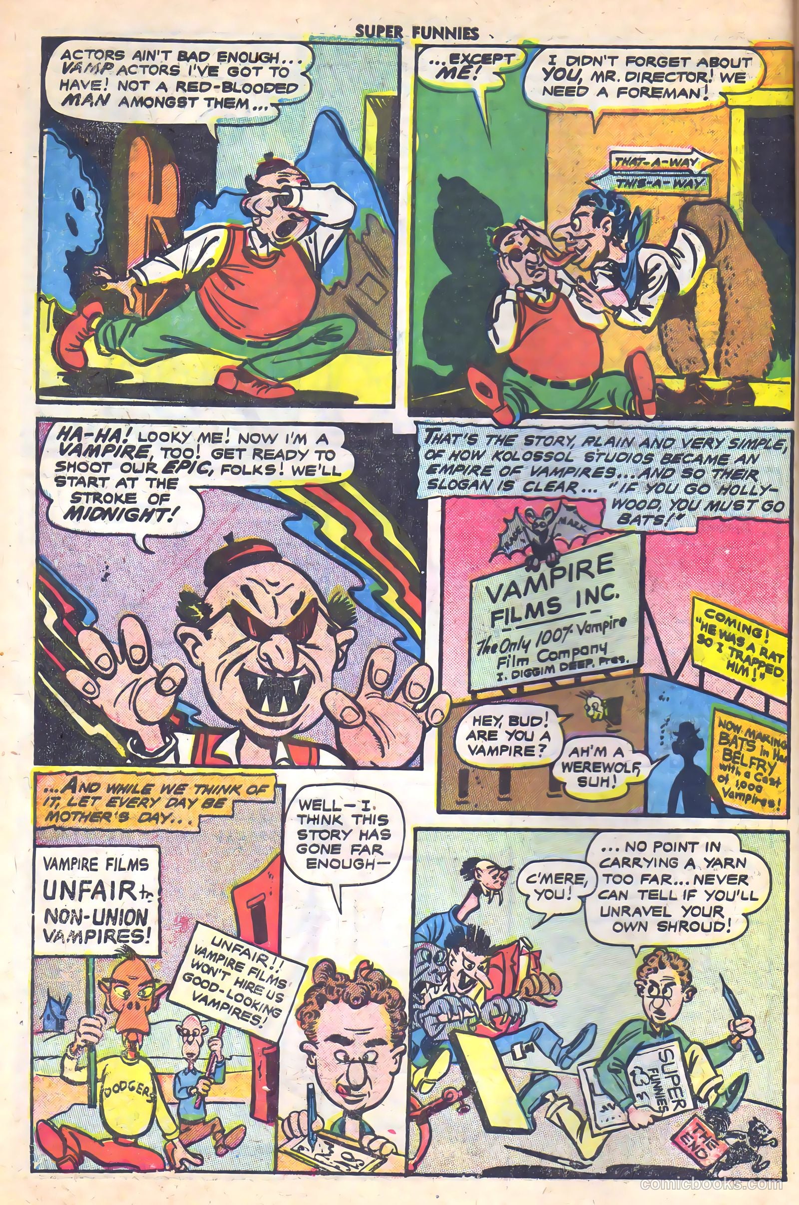 Super Funnies #2 (1954) — page 10 of 36