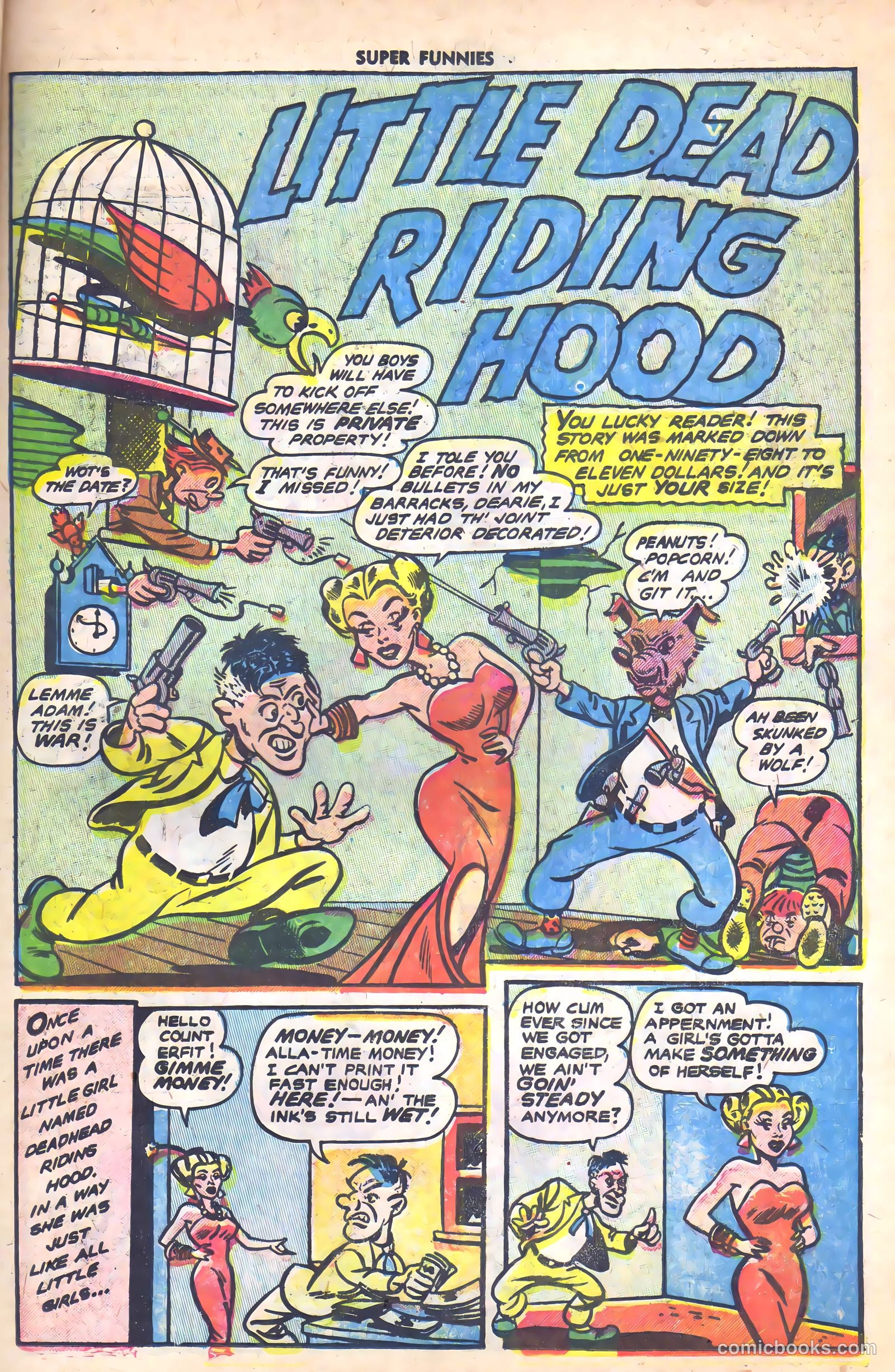 Super Funnies #2 (1954) — page 11 of 36