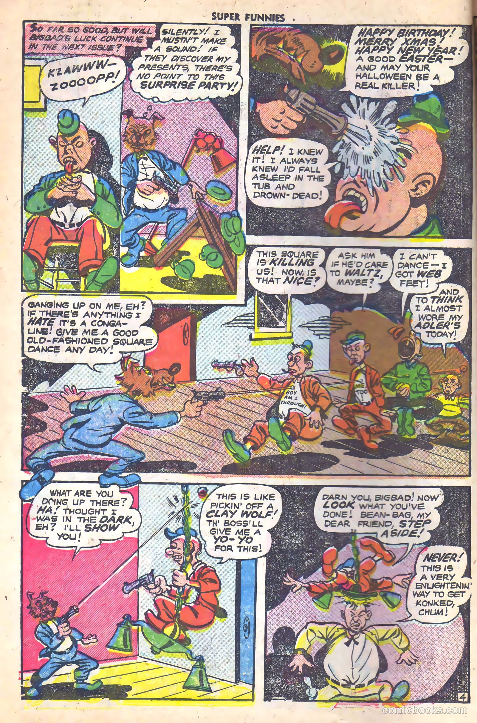Super Funnies #2 (1954) — page 14 of 36