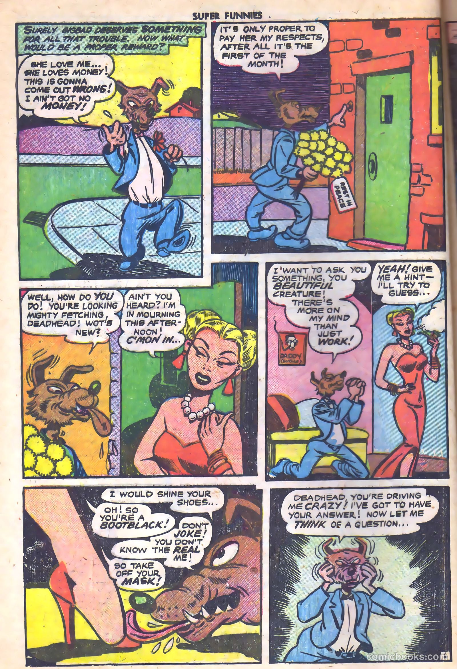 Super Funnies #2 (1954) — page 16 of 36