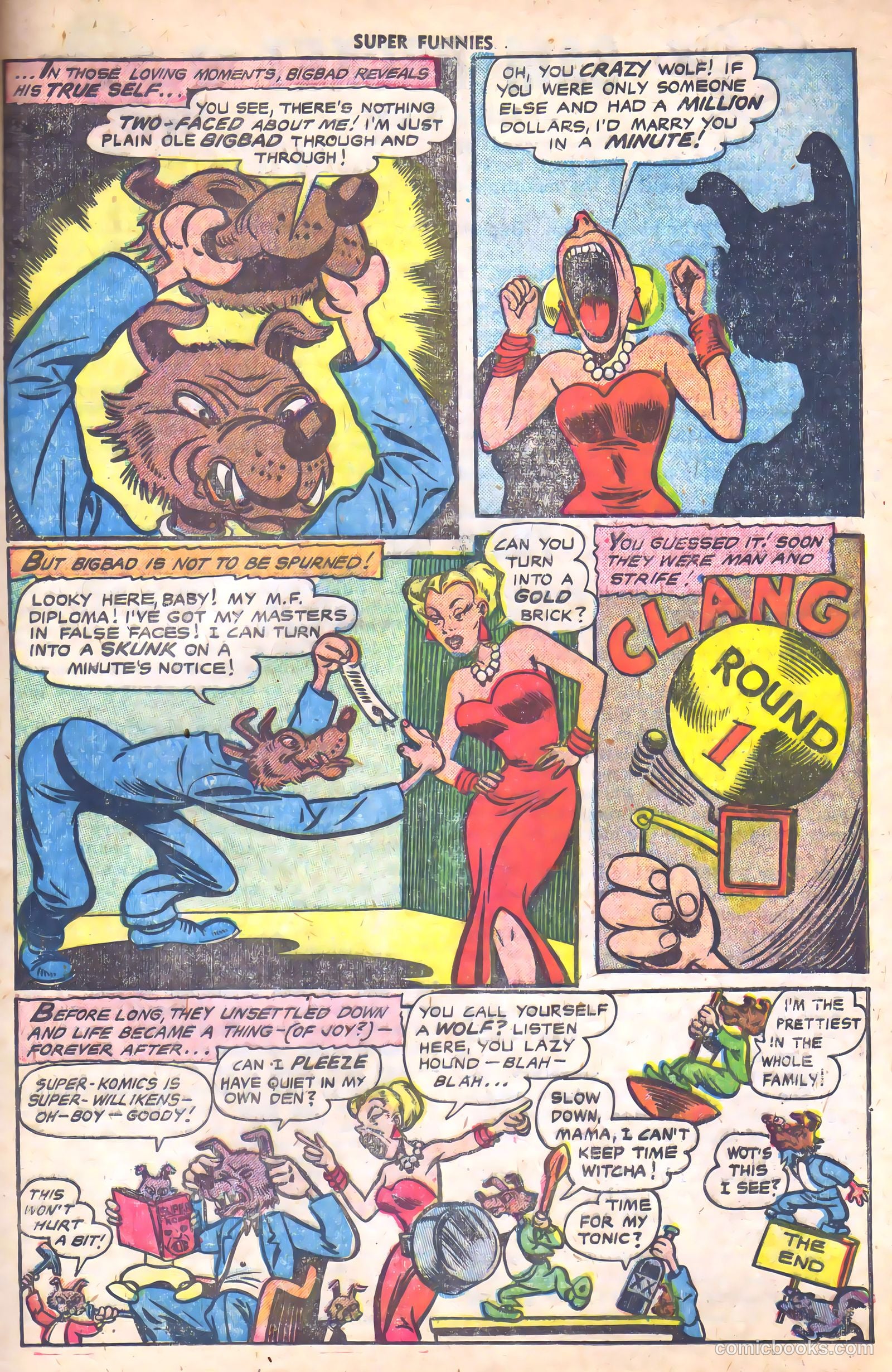 Super Funnies #2 (1954) — page 17 of 36