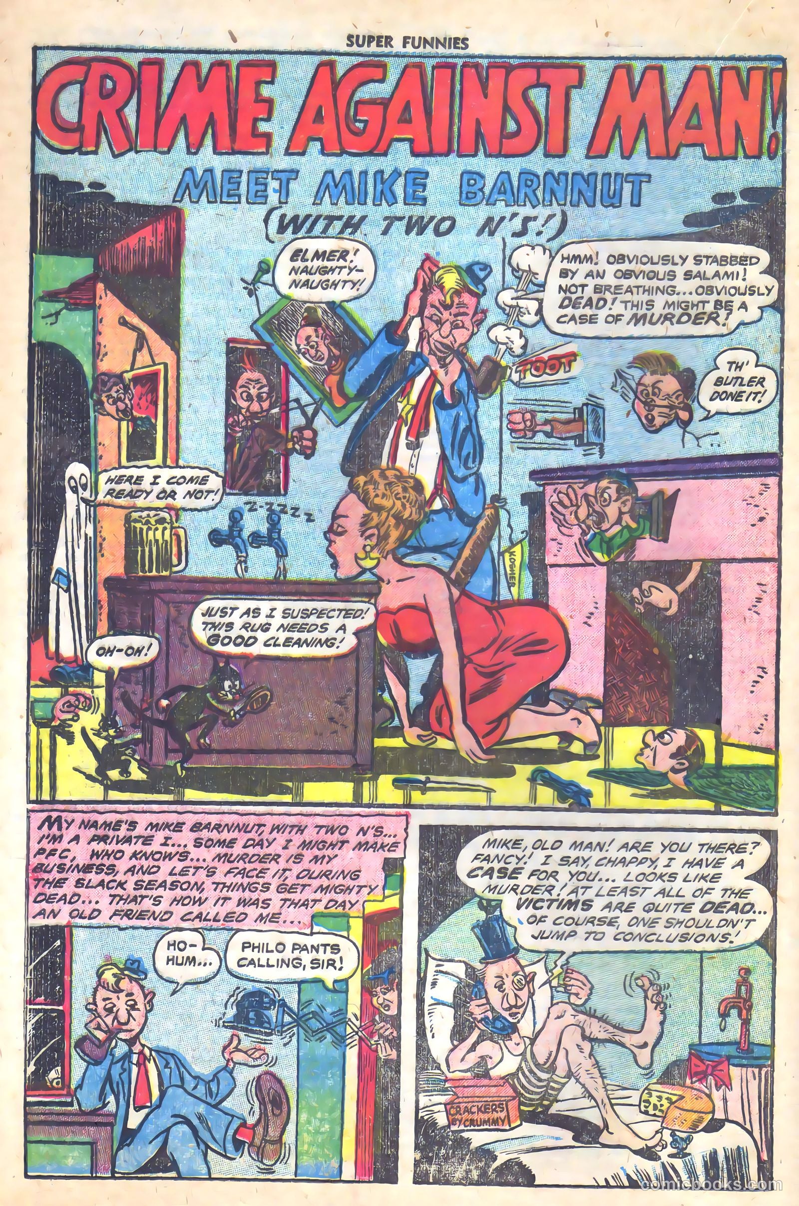Super Funnies #2 (1954) — page 20 of 36