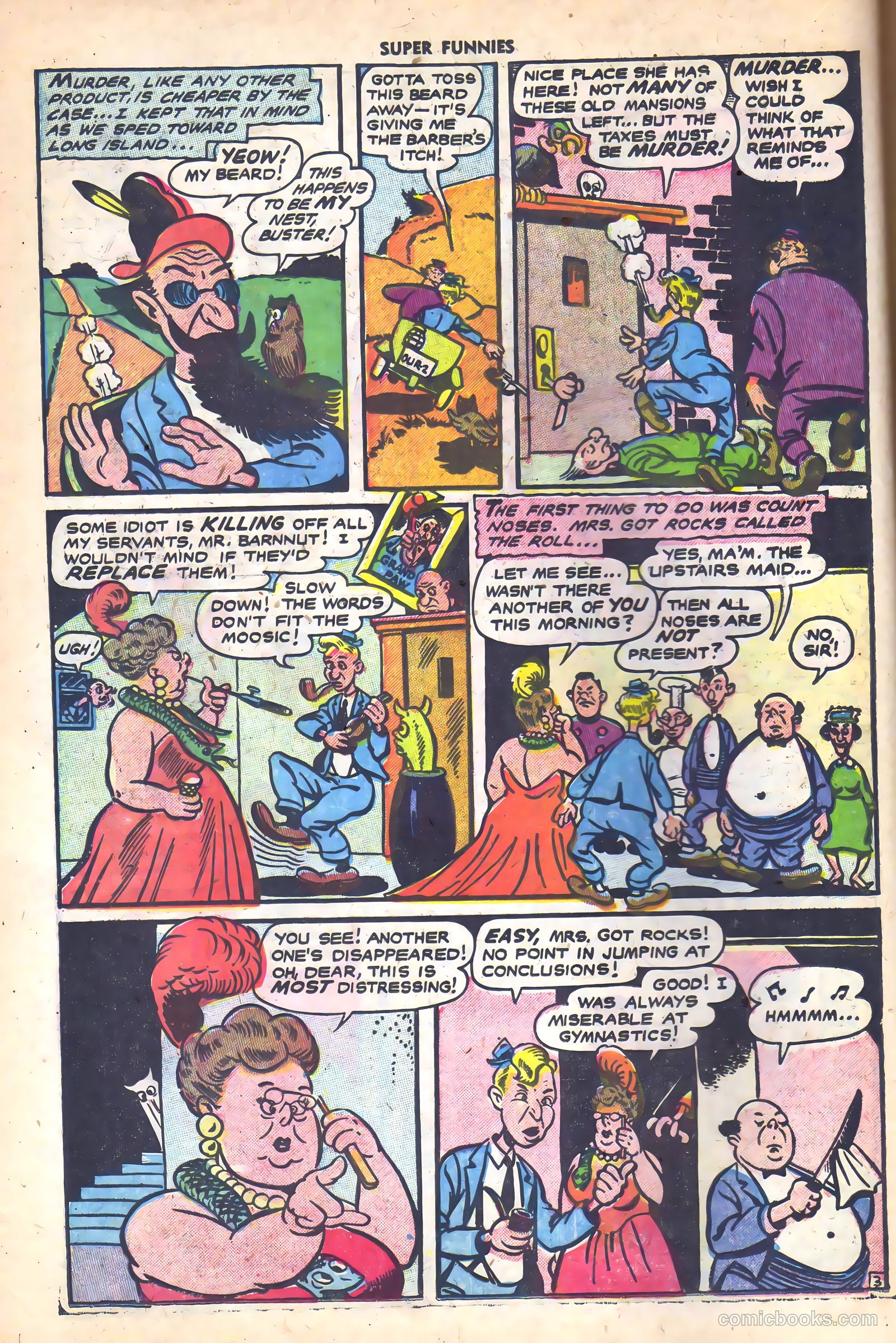 Super Funnies #2 (1954) — page 22 of 36