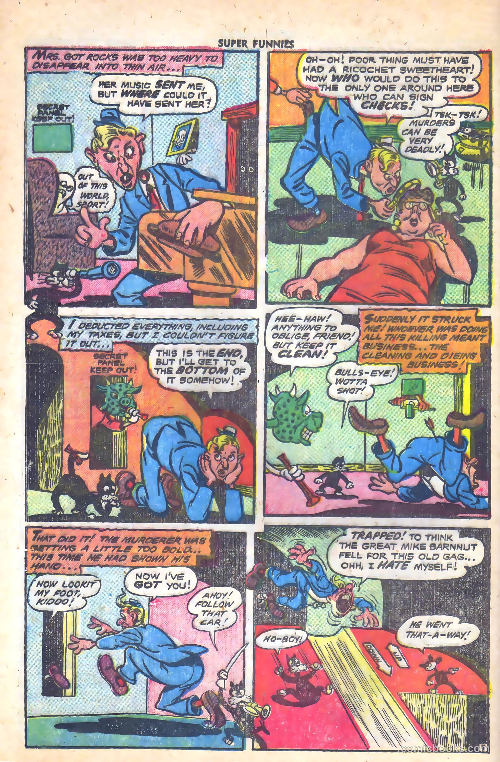 Super Funnies #2 (1954) — page 24 of 36