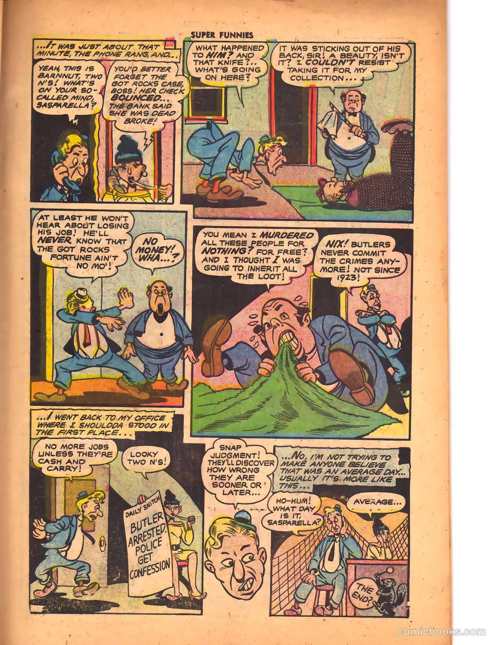 Super Funnies #2 (1954) — page 27 of 36
