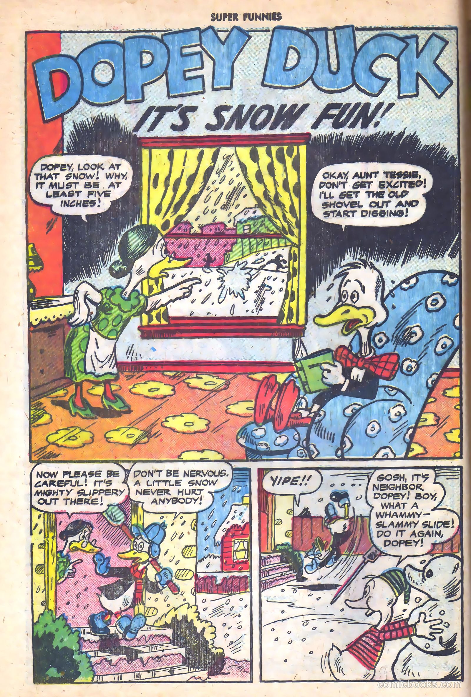 Super Funnies #2 (1954) — page 28 of 36