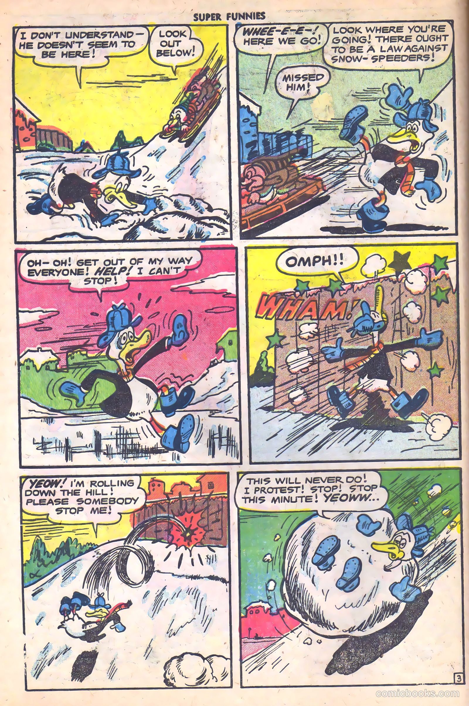 Super Funnies #2 (1954) — page 30 of 36