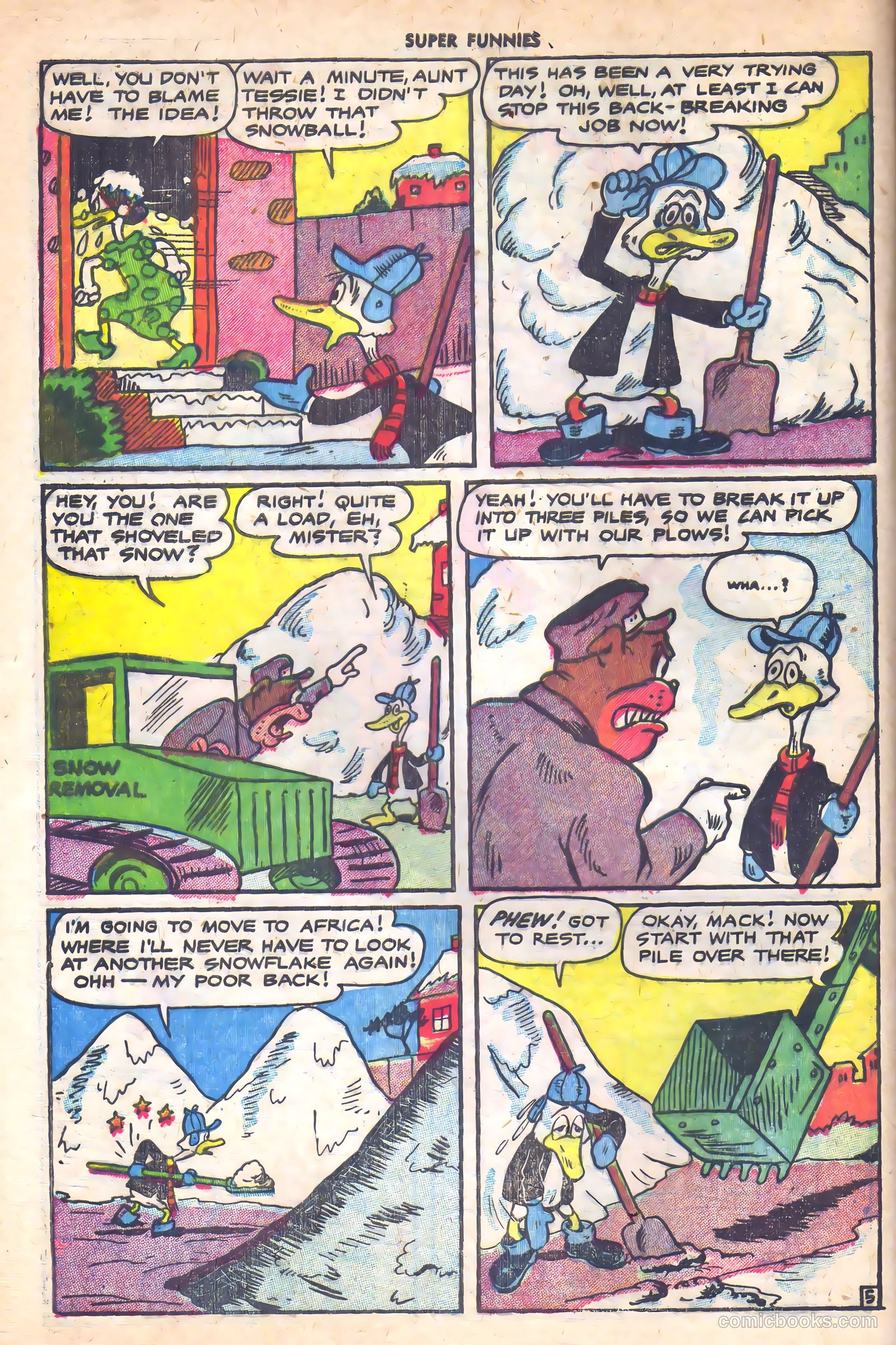 Super Funnies #2 (1954) — page 32 of 36