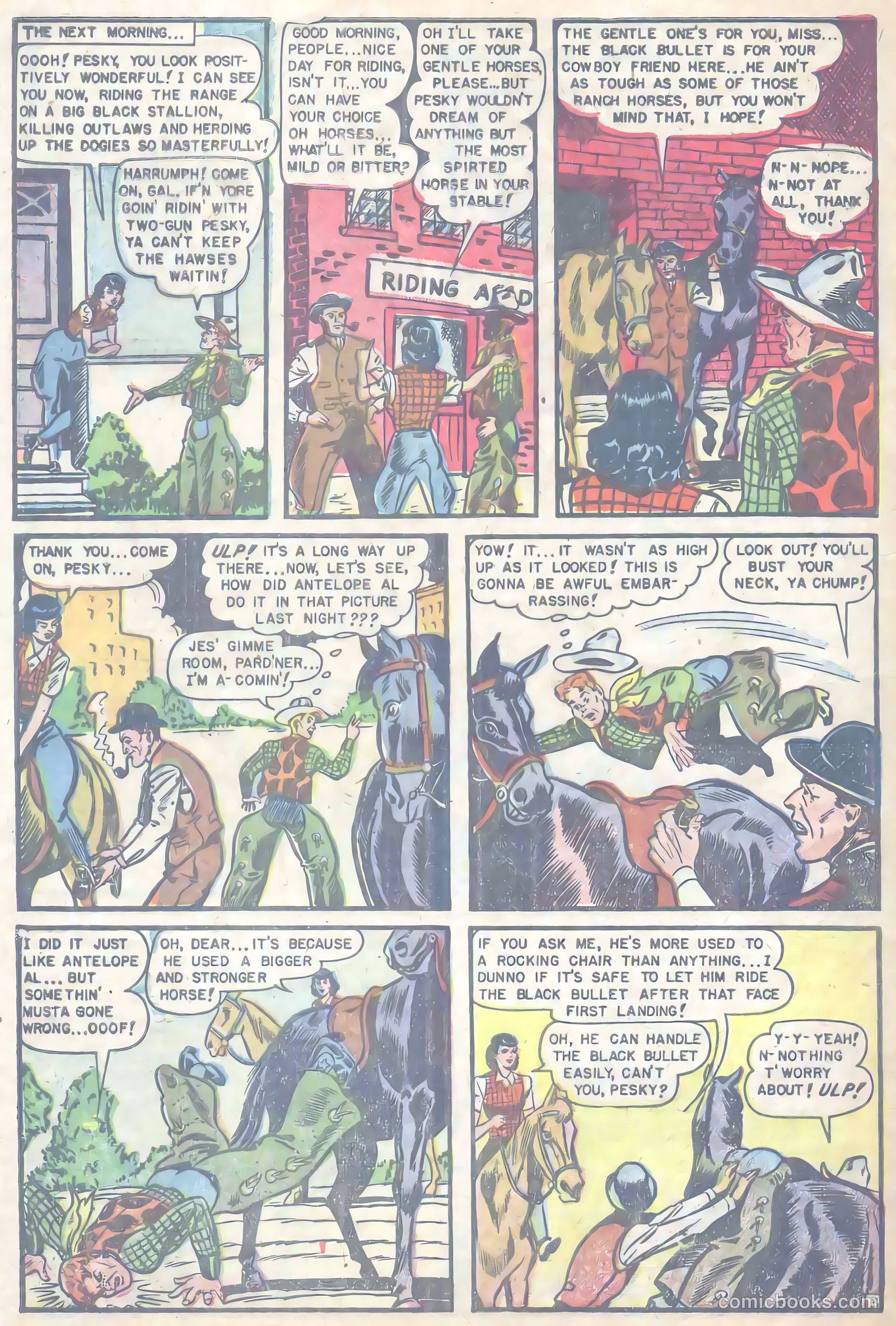 Super Funnies #4 (1954) — page 32 of 36