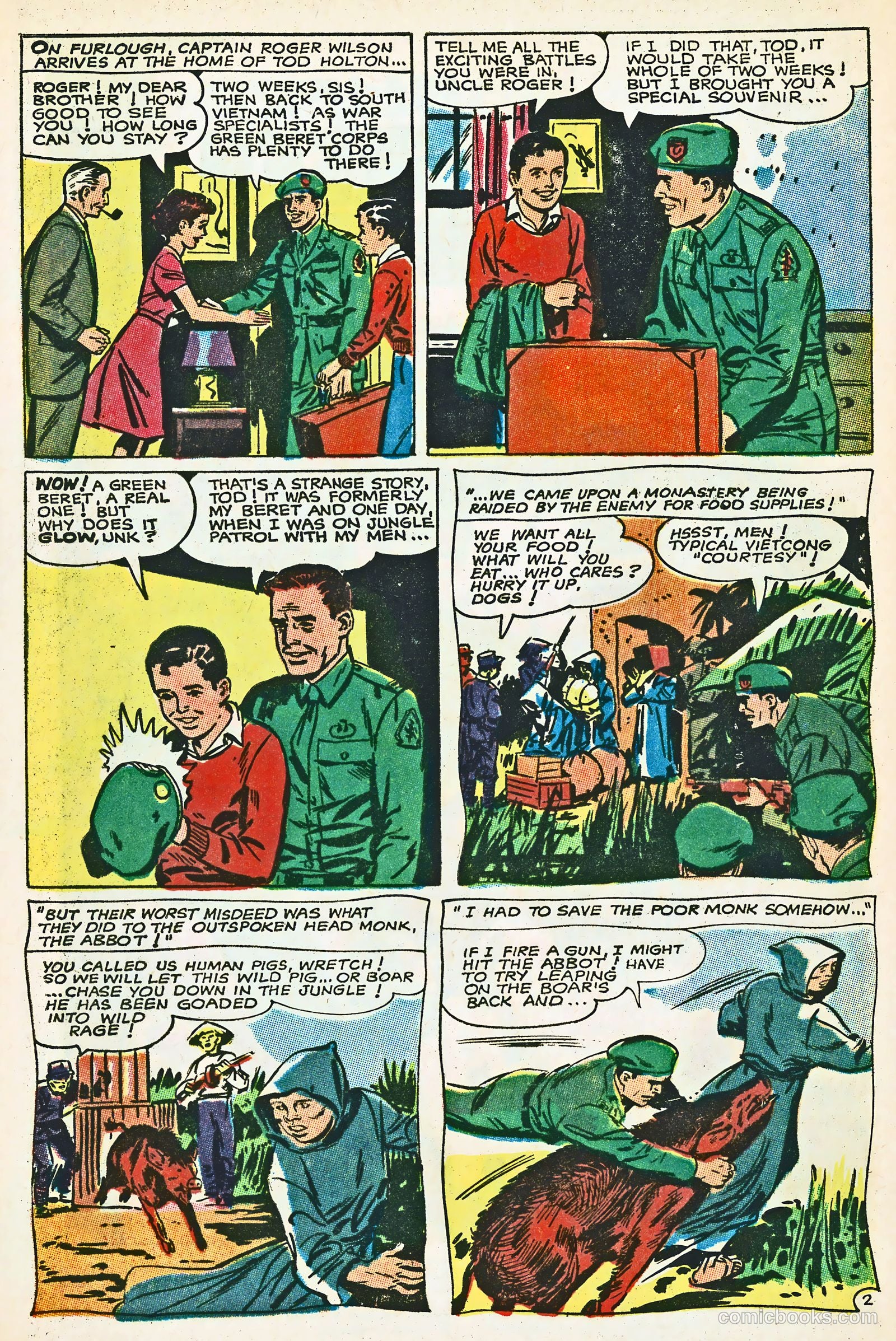 Super Green Beret #1 (1967) — page 4 of 67